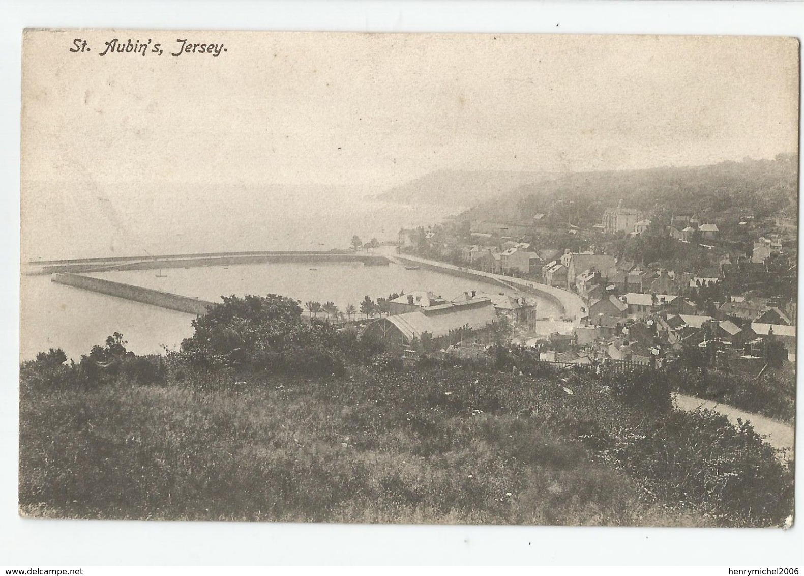 Cpa Jersey St Aubin 1906 - Sonstige & Ohne Zuordnung