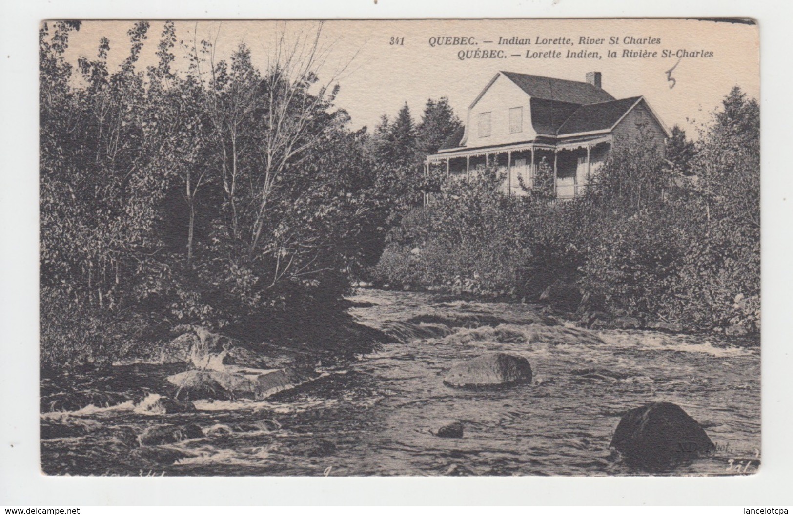 QUEBEC / INDIAN LORETTE - RIVER ST. CHARLES - Trois-Rivières