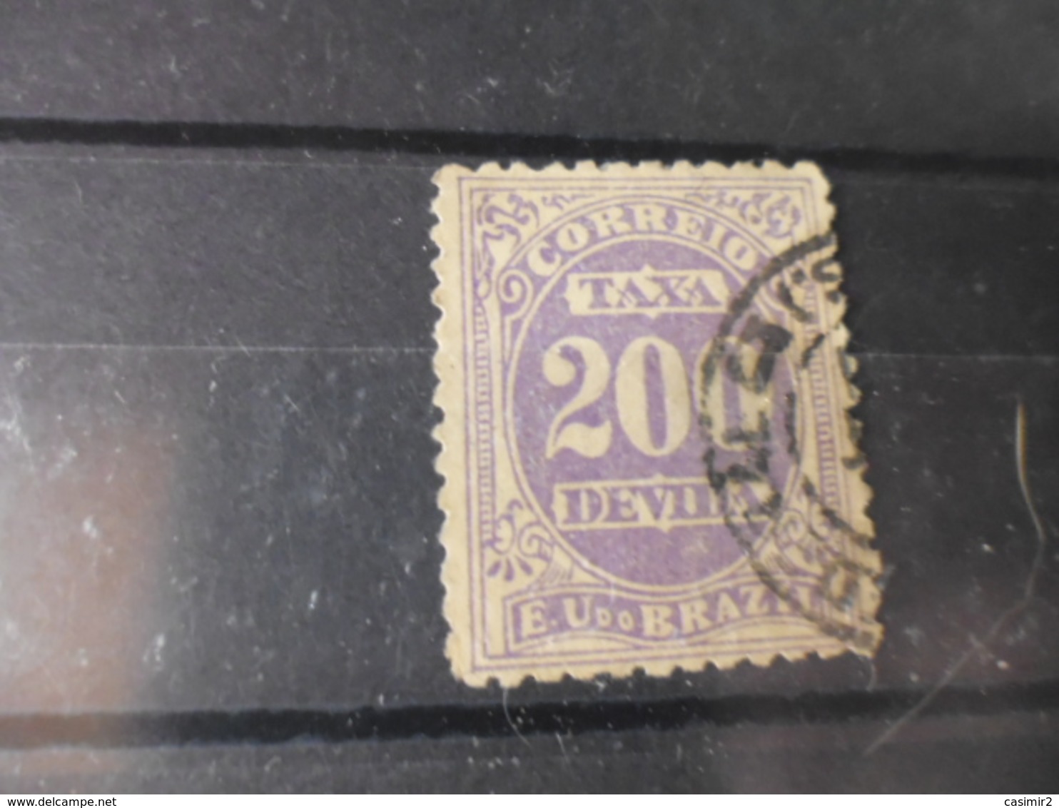 BRESIL TIMBRE TAXE  YVERT   N°22 B - Postage Due