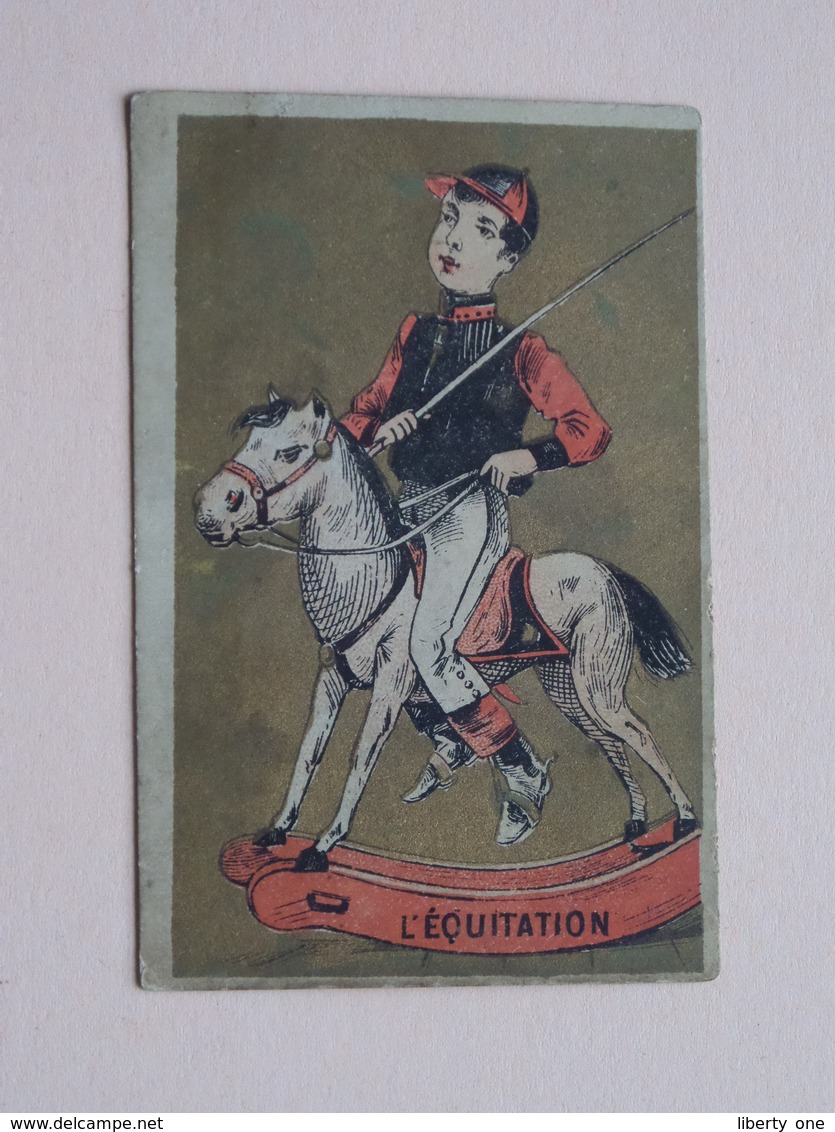 Mon E. HELLEBOUT - 5 Rue Saint-Vivien ROUEN Chaussures, Clouterie ( L'équitation ) ( Voir Photo ) ! - Publicidad