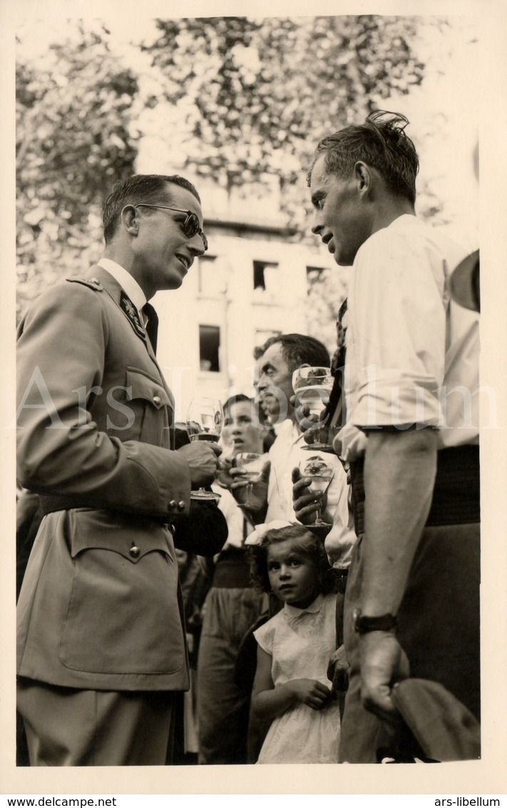 Postcard / ROYALTY / Belgique / Roi Baudouin / Koning Boudewijn / 1959 / Jeu De Balle Au Sablon - Marktpleinen, Pleinen