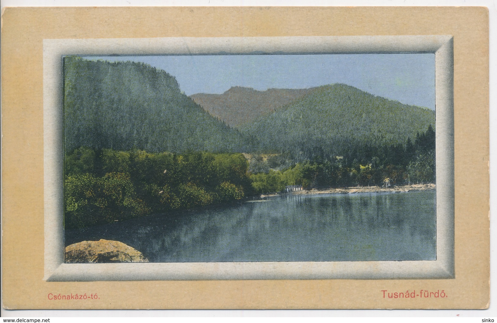 Tusnad-furdo. Boating Lake - Romania