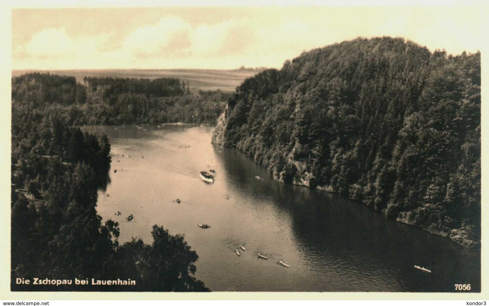 Die Zschopau Bei Lauenhain - Zschopau