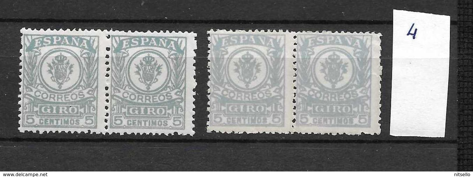 LOTE 1891 D ///  (C025) ESPAÑA GIRO  EDIFIL Nº 1  VARIEDAD DE COLOR **MNH - Revenue Stamps