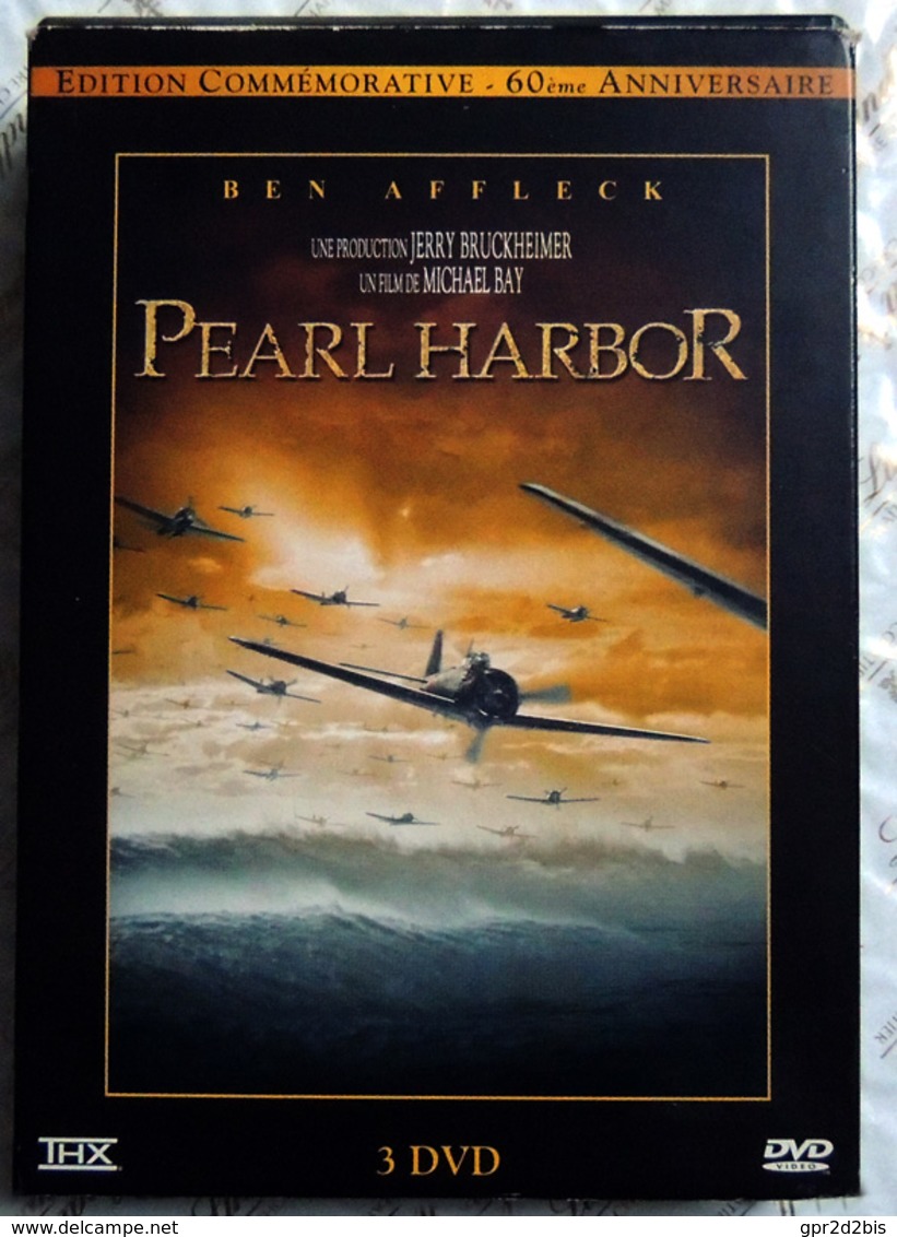 Film De Guerre Coffret 3 DVD - PEARL HARBOR édition Collector + Doc National Geographic édition Française - Autres & Non Classés