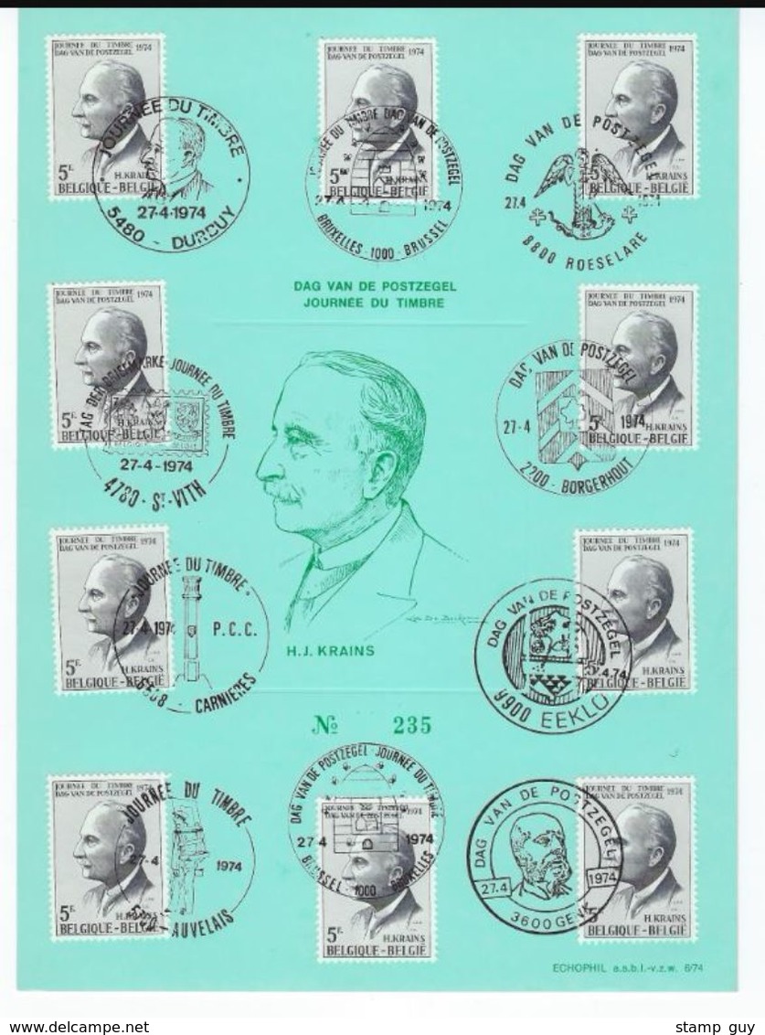 Mooi Lot HERDENKINGSKAARTEN , MAXIMUMKAARTEN , FDC Enz.. Tussen 1965 En 1975 ; Zie Alle Scans ! LOT 142 - Collections