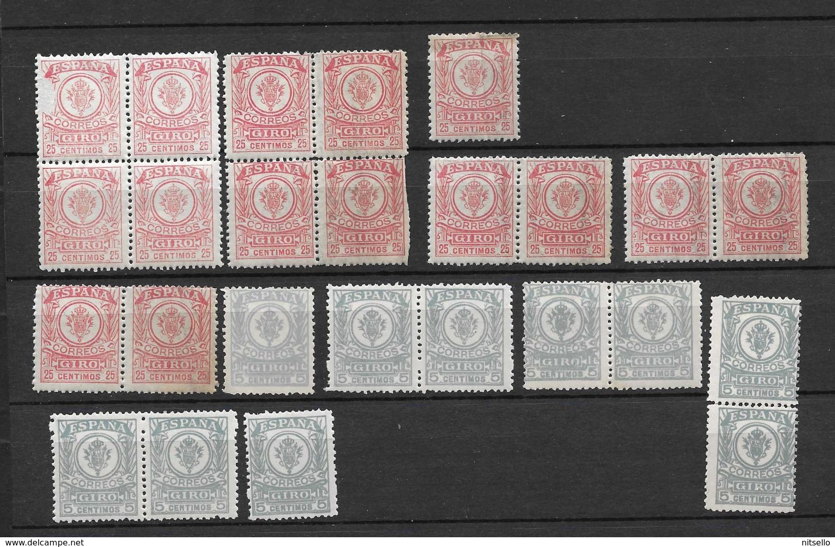 LOTE 1891 D  ///  (C025) ESPAÑA GIRO POSTAL **MNH   LOTE A BAJO PRECIO - Revenue Stamps