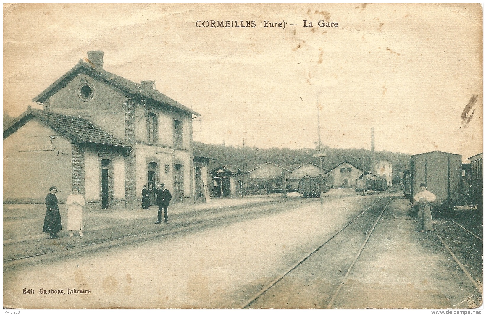 27  CORMEILLES Eure  La Gare - Gares - Sans Trains