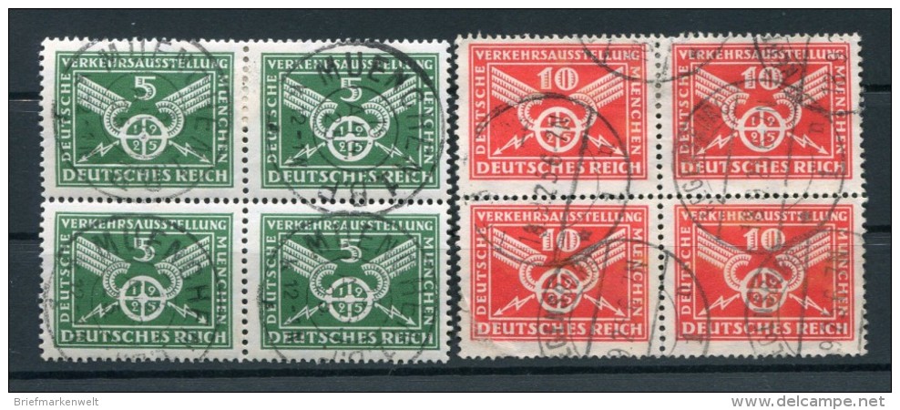 DR-Weimar 370/71Y VIERERBLOCK Gest. (B0254 - Gebraucht