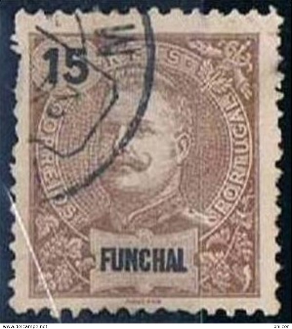 Funchal, 1897, # 16, Used - Funchal