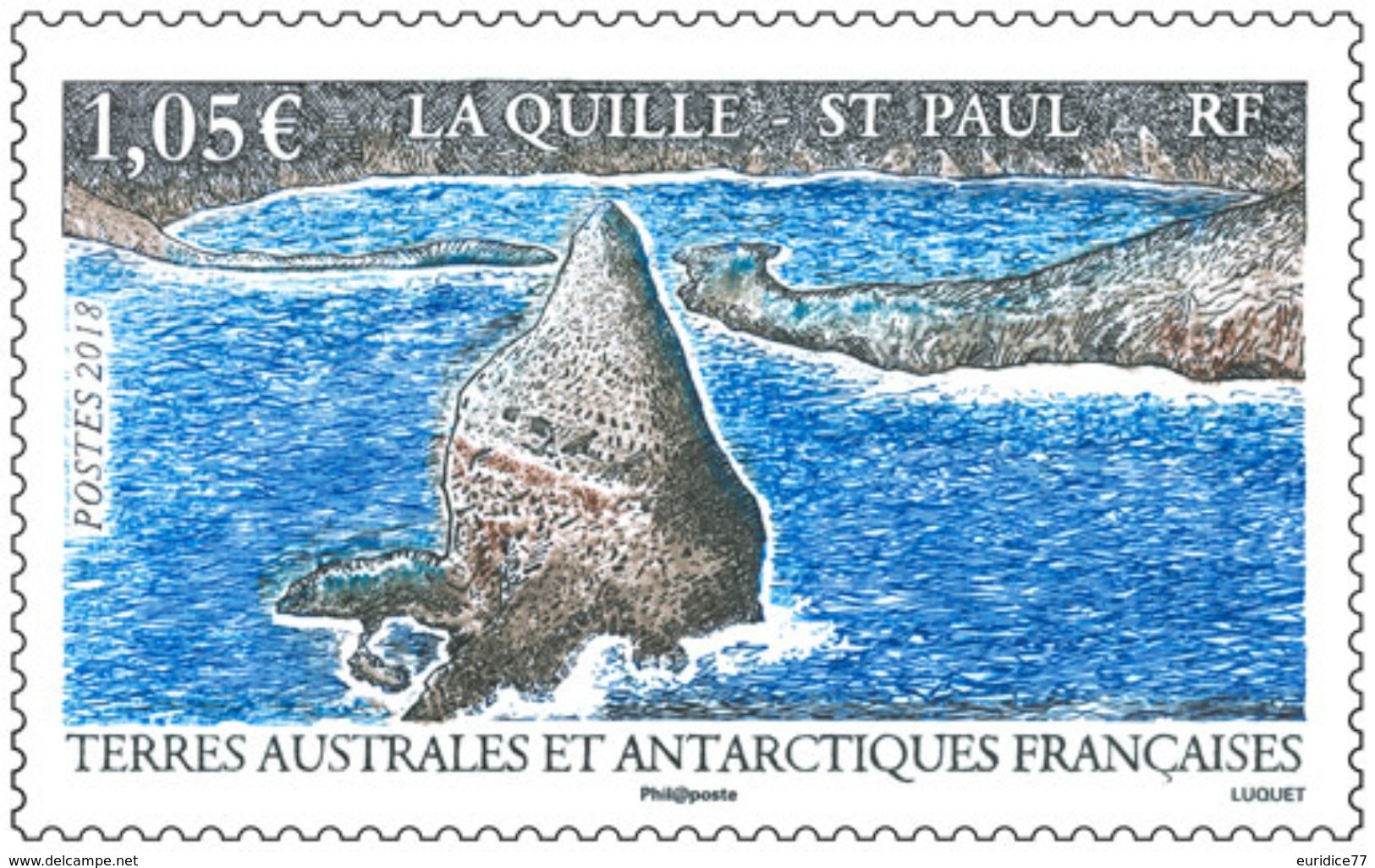 TAAF 2018 - La Quille - Saint Paul Mnh - Unused Stamps