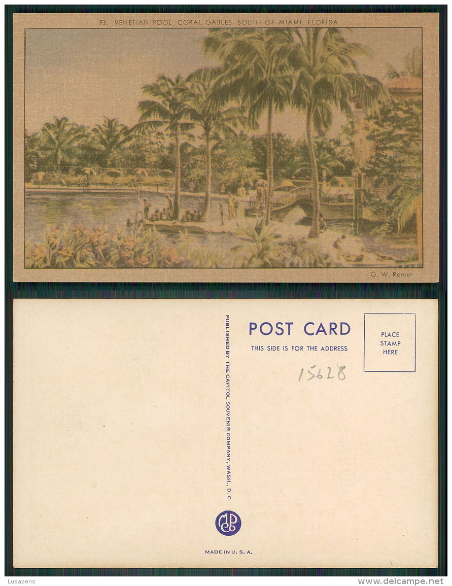 USA [OF #15628] - FL FLORIDA - VENETIAN POOL CORAL GABLES SOUTH MIAMI - Miami