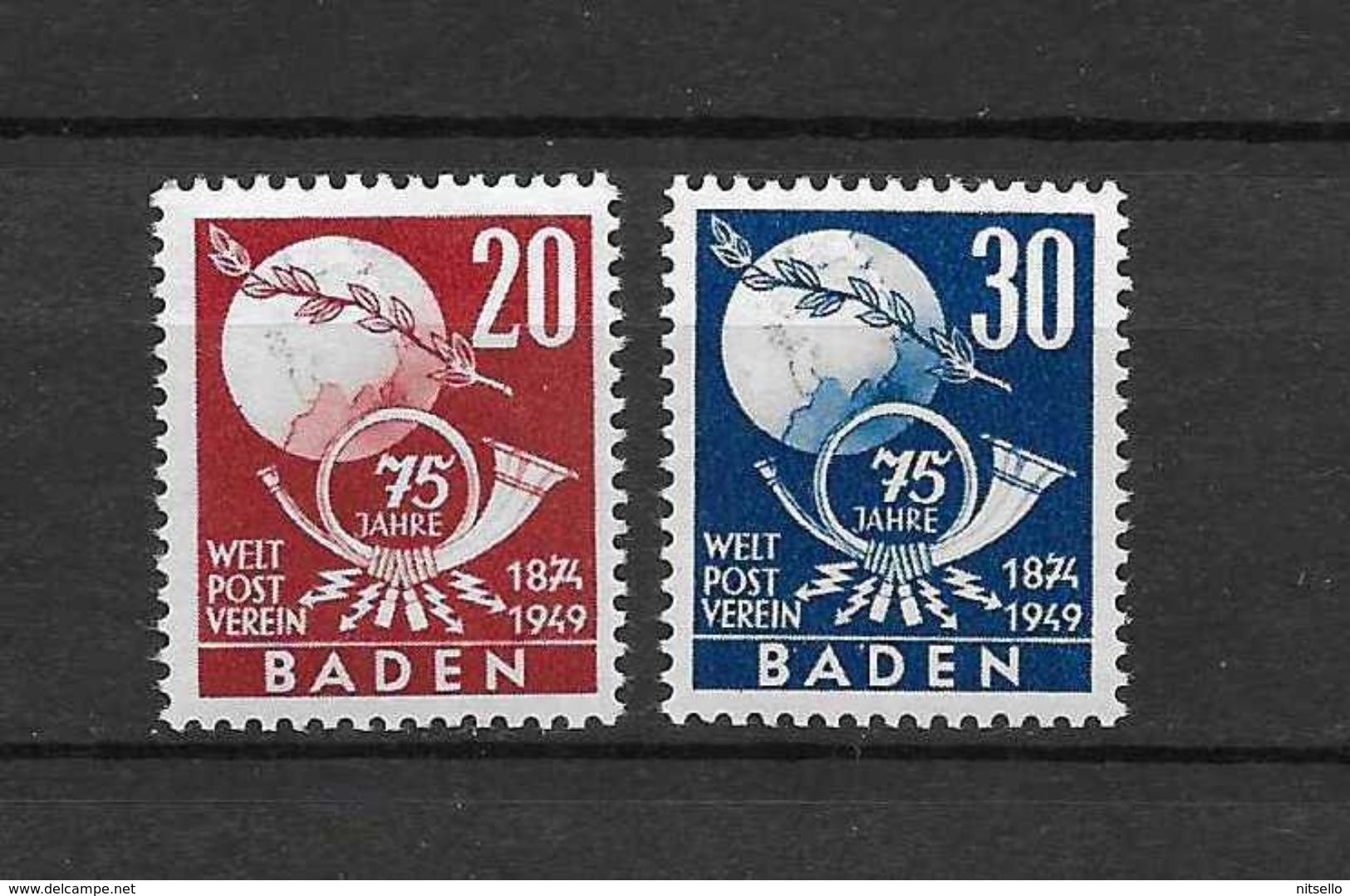 LOTE 1573  ///  (C250)  BADEN  MICHEL 51/52 **MNH - Otros & Sin Clasificación