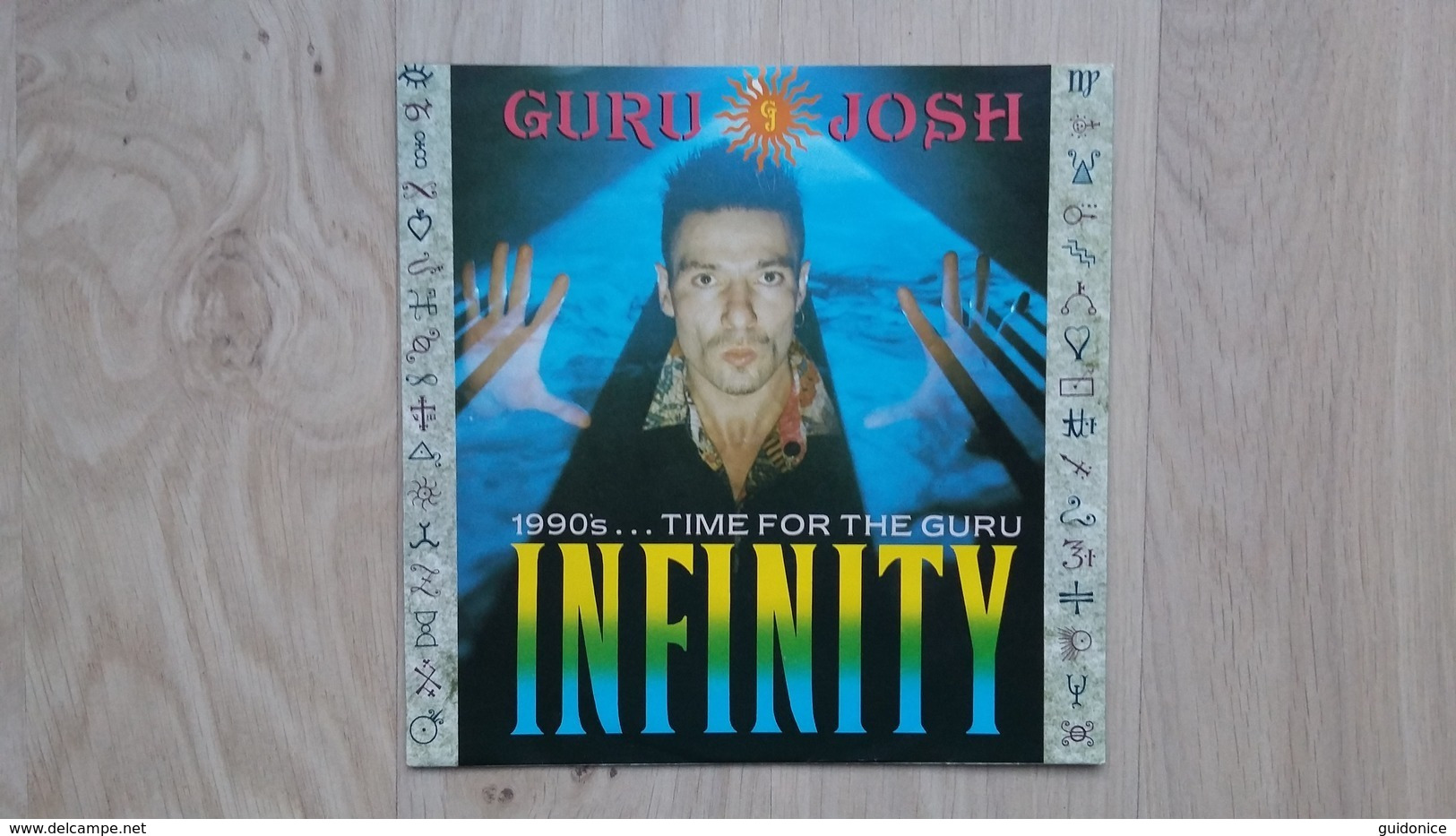 Guru Josh - Infinity (1990's...Time For The Guru) - Vinyl-Single - Top Erhalten - Dance, Techno & House