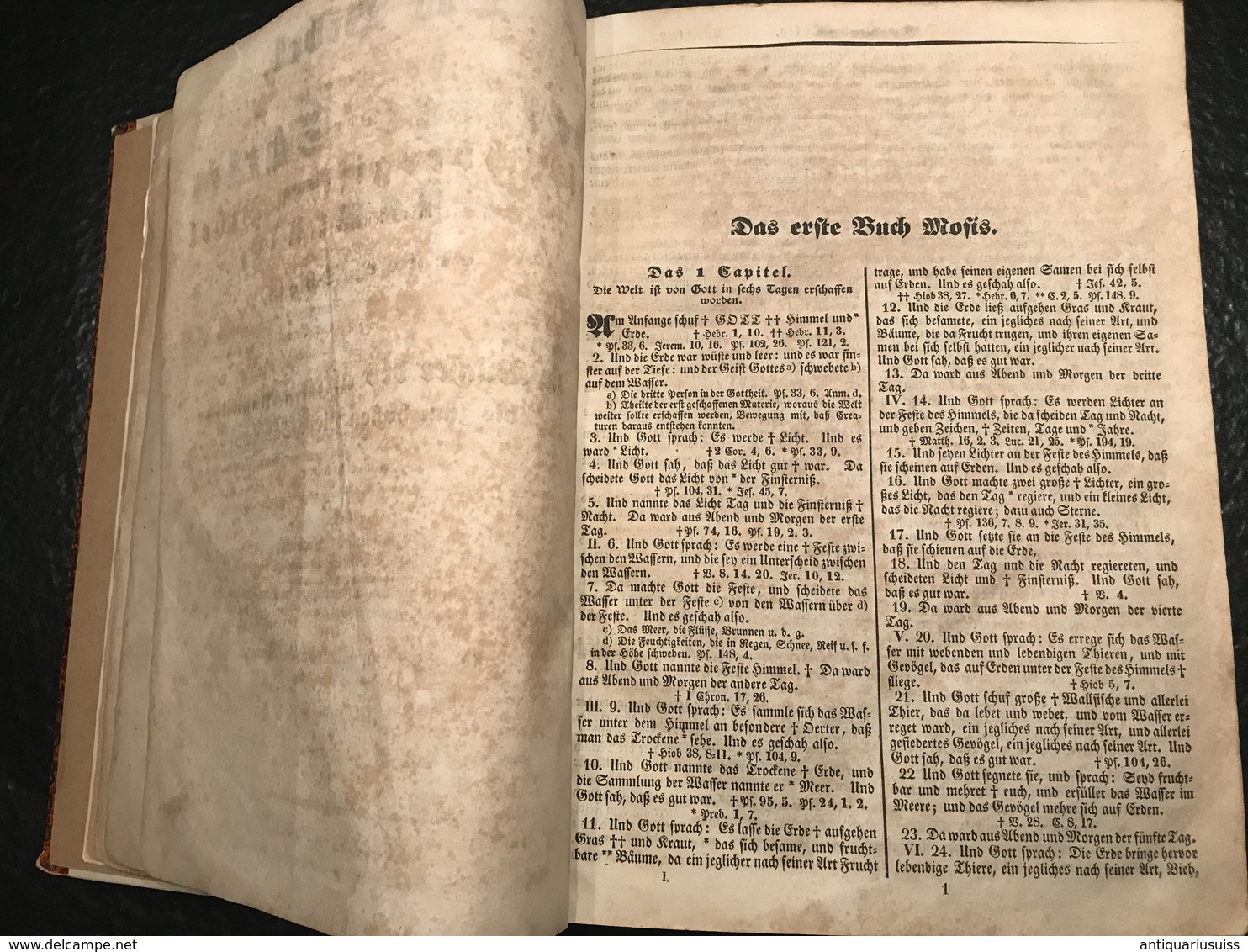Die Bibel oder: Die ganze Heilige Schrift Alten und Neuen Testaments, nach der deutschen Übersetzung D. Martin Luthers