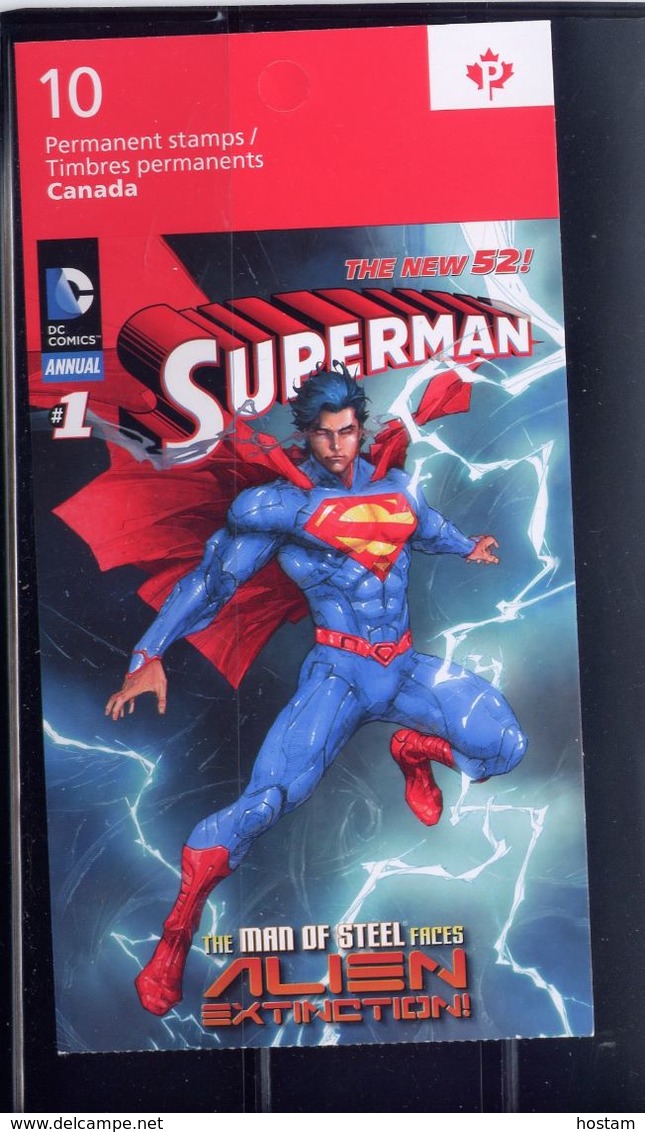 CANADA 2013, 2683aiv, SUPERMAN 75th,  MNH  #5,  Bk #559 - Carnets Complets