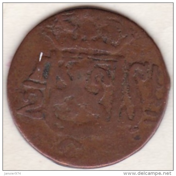 SUMATRA, Netherlands East Indies .1/2 Stuiver 1819 G  , Copper, KM# 283 - Indonesië