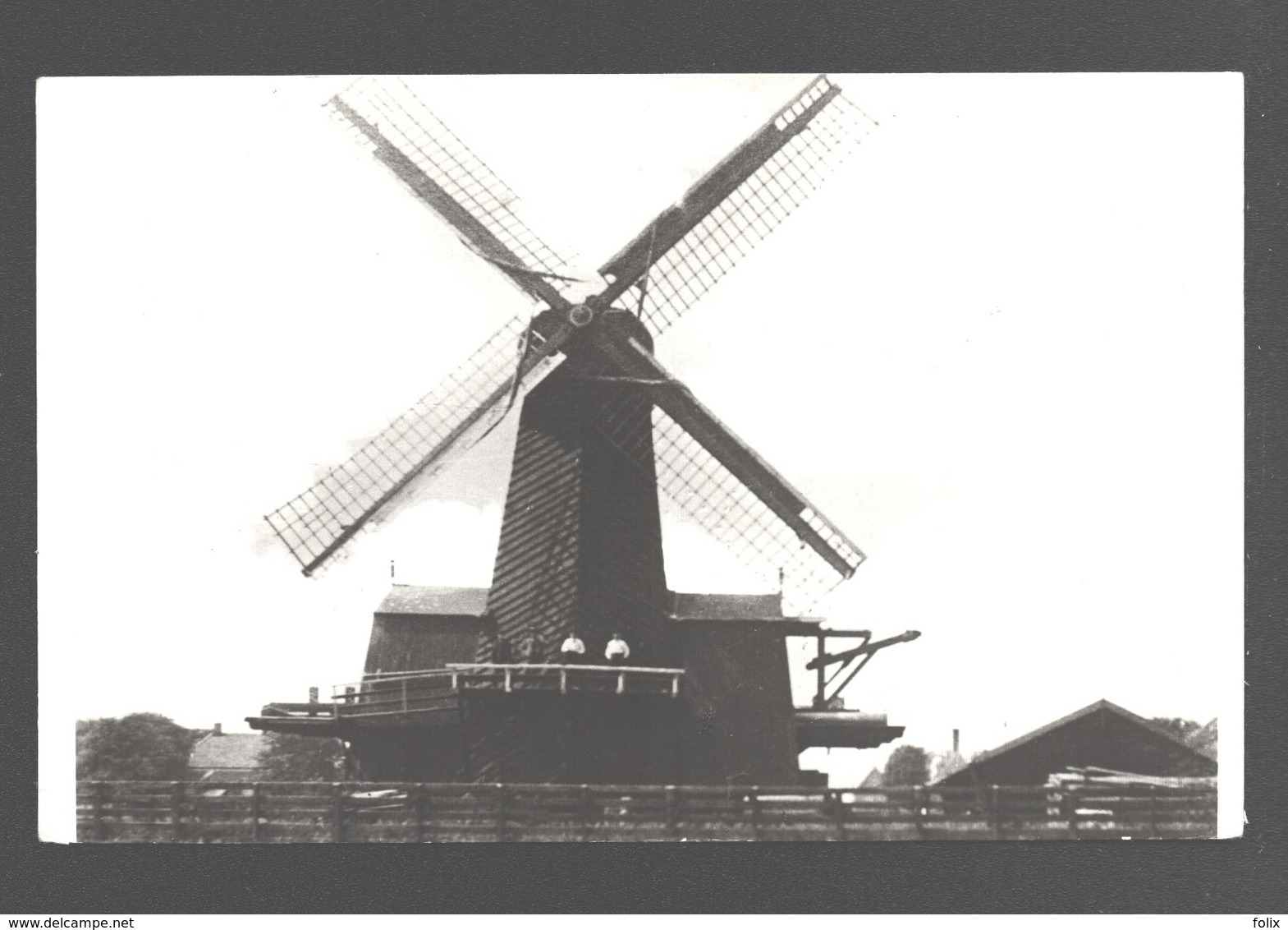 Westzaan - De Grote Sint Jacob Of Sinter - Verbrand 1922 - Molen / Moulin / Mill - Zaanstreek