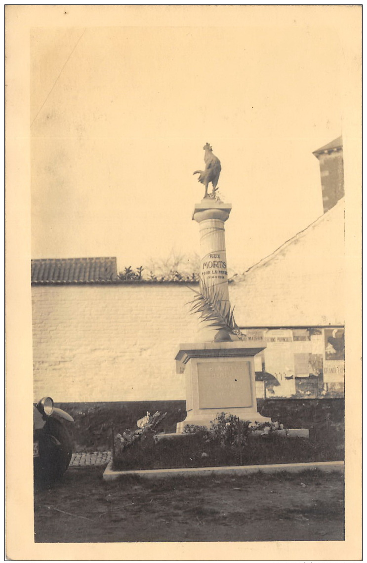 Erbeau (Erbaut) - Carte-Photo - Monument Aux Morts Pour La Patrie - Jurbise