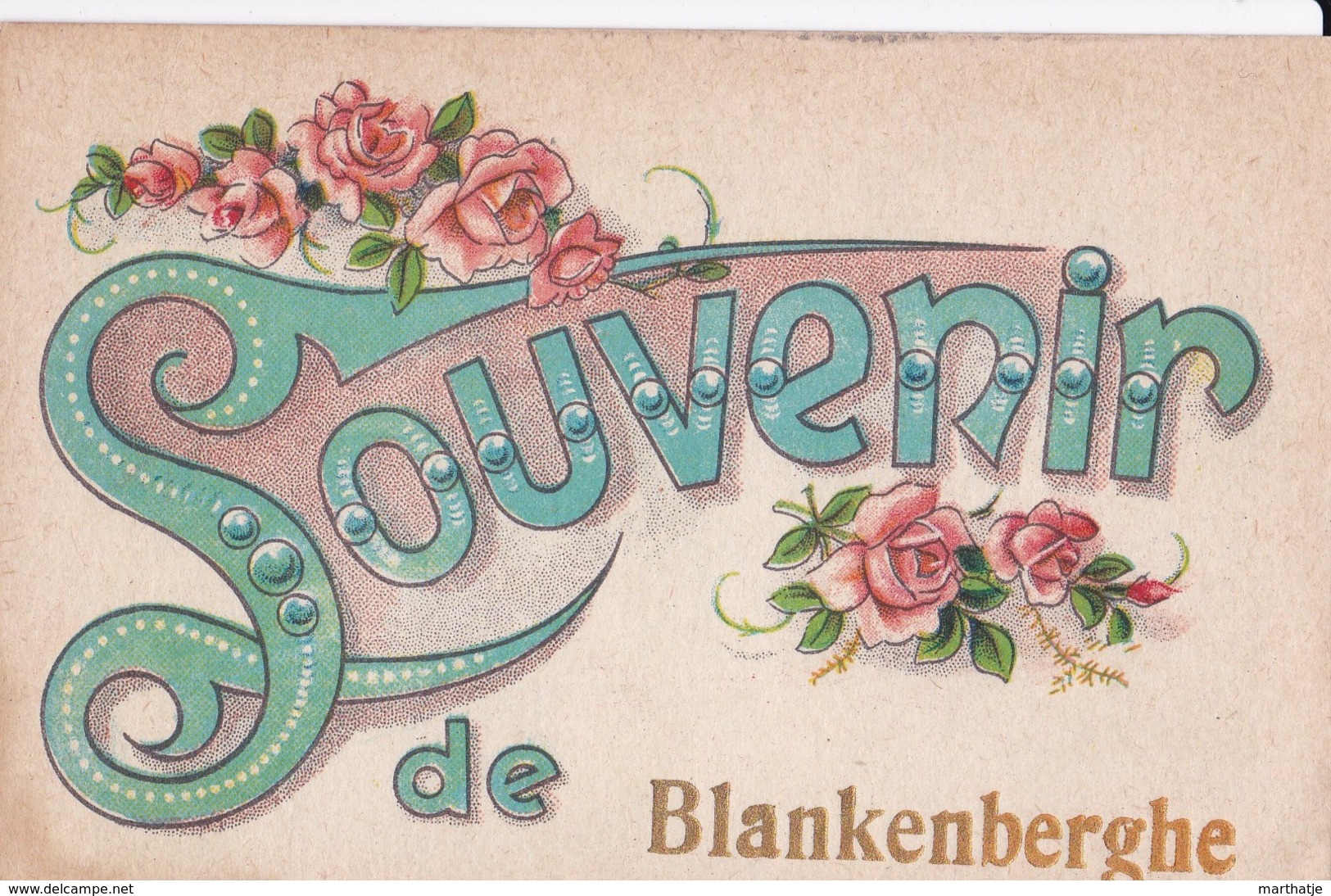 Souvenir De Blankenberghe - Blankenberge