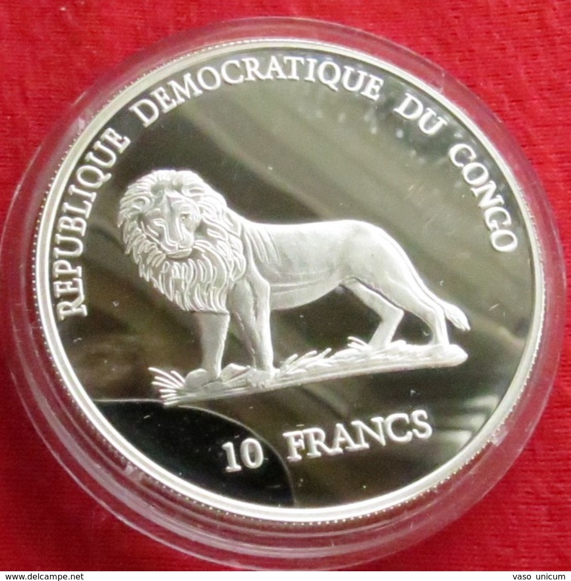 Congo 10 Francs 2000 Bird - Congo (Democratische Republiek 1998)