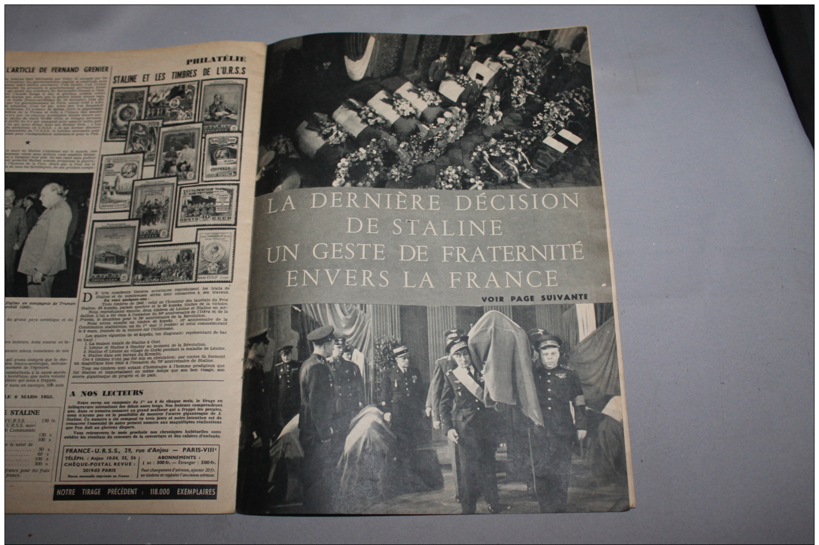 Magazine "France-Urss" N°92 Normandie Niemen 1953 - 1939-45