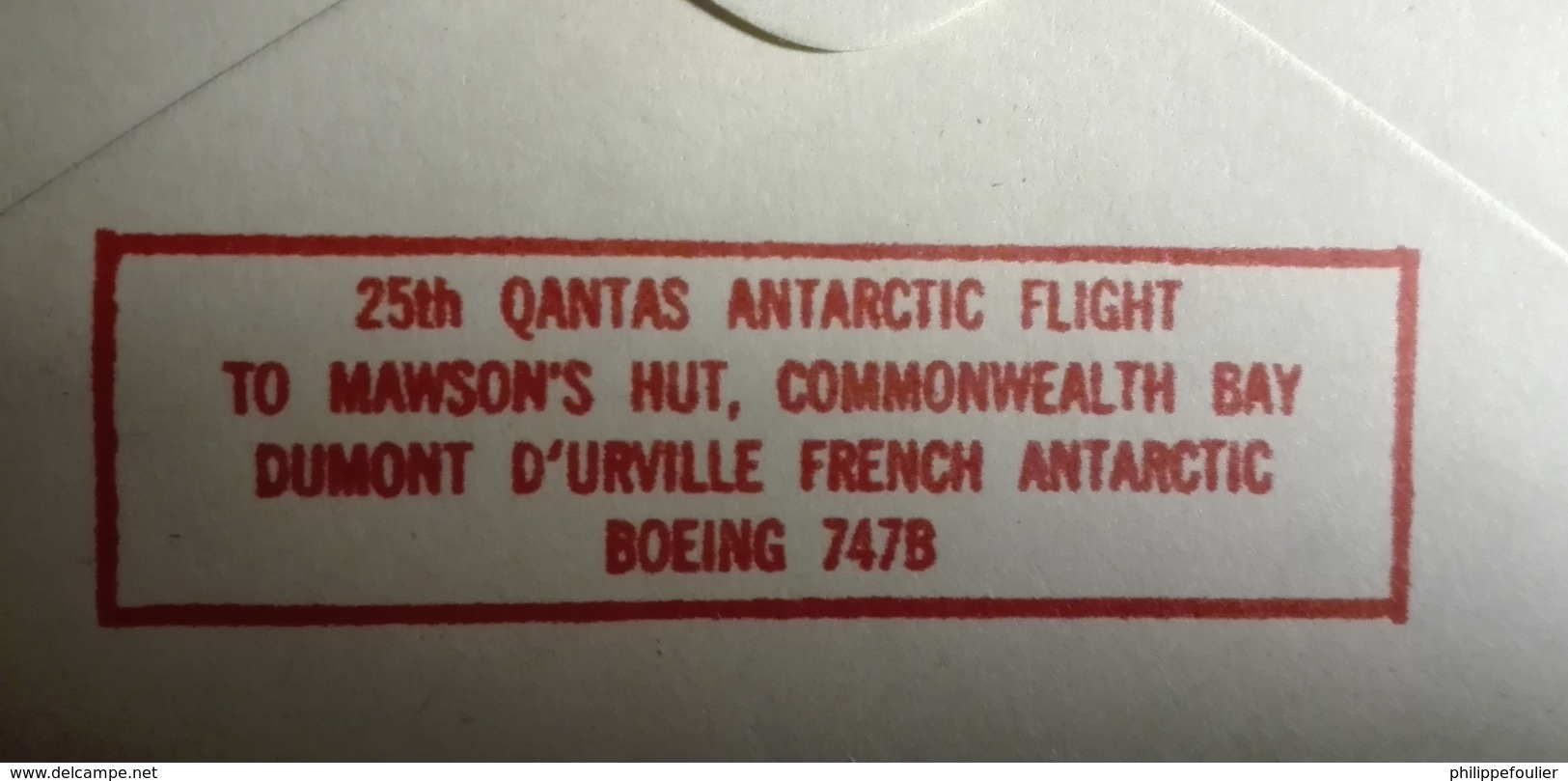 AAT Antarctic Expedition 1979 Sydney Airport 18/02/79dumont D'urville Signatures - Covers & Documents