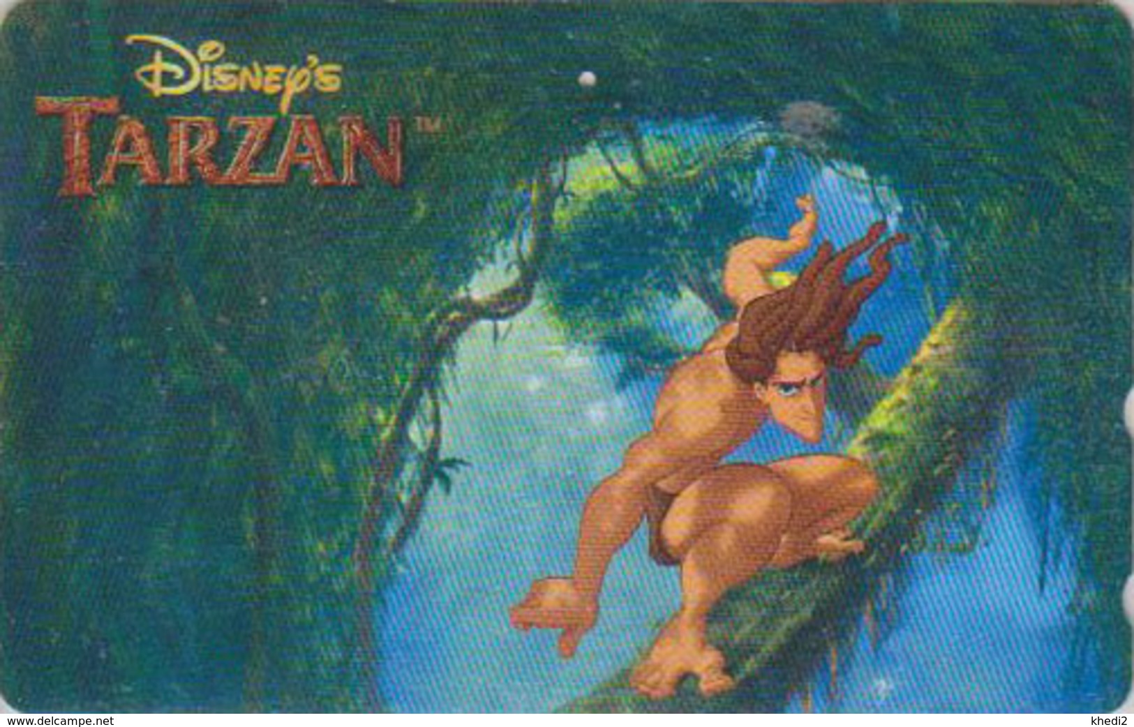 Télécarte Japon / 110-209230 - DISNEY - Film TARZAN ** V2 ** - Japan Movie Phonecard Telefonkarte - Disney