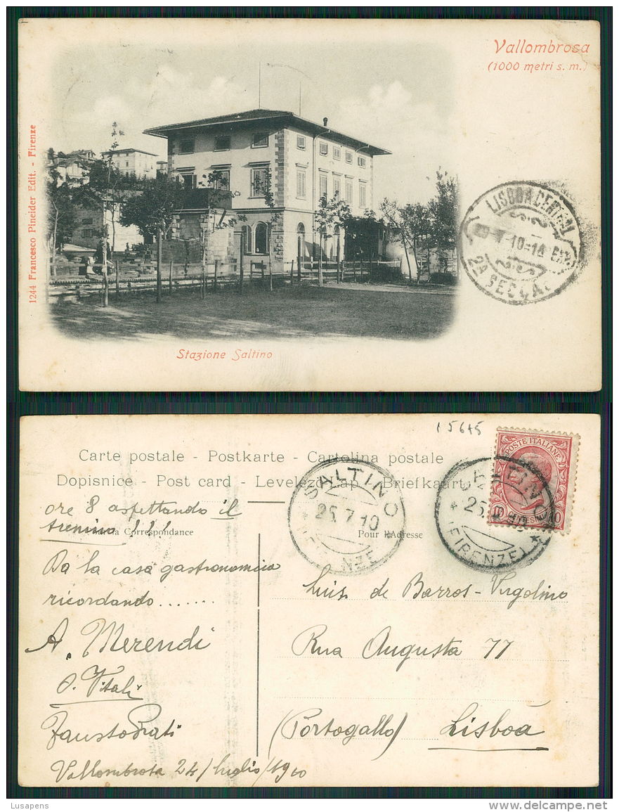 ITALIA [OF #15675 ] - VALLOMBROSA - STAZIONE SALTINO - Firenze (Florence)