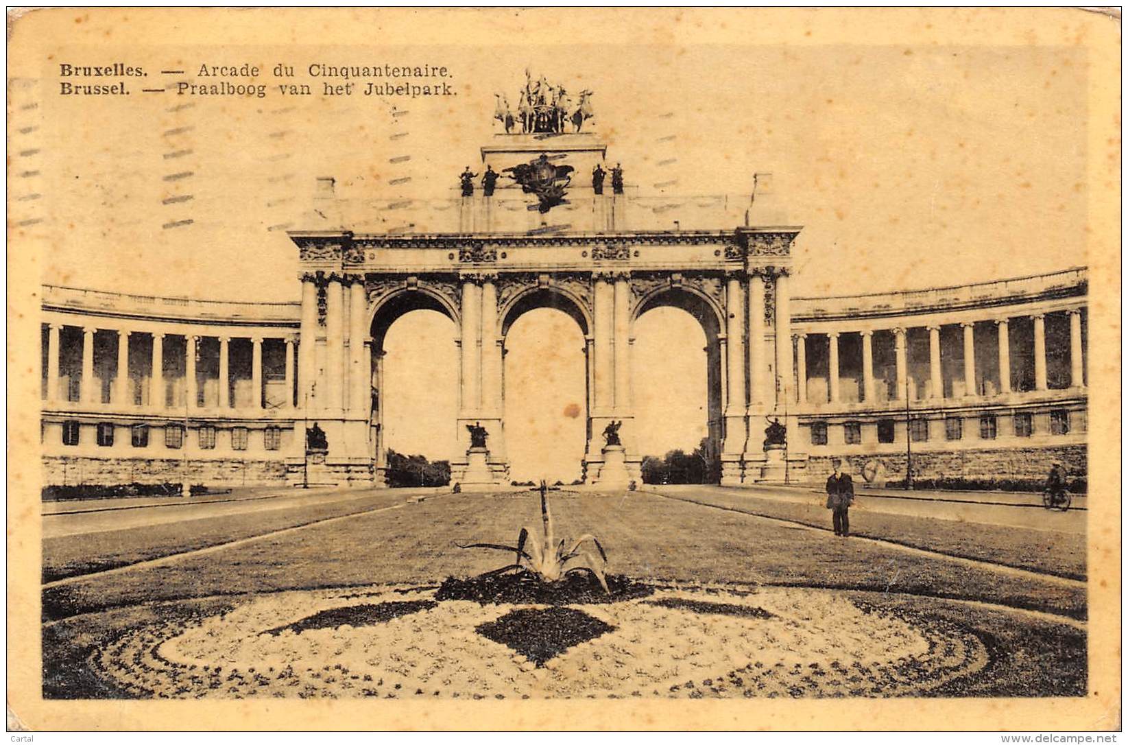 BRUXELLES - Arcade Du Cinquantenaire. - Monumenten, Gebouwen