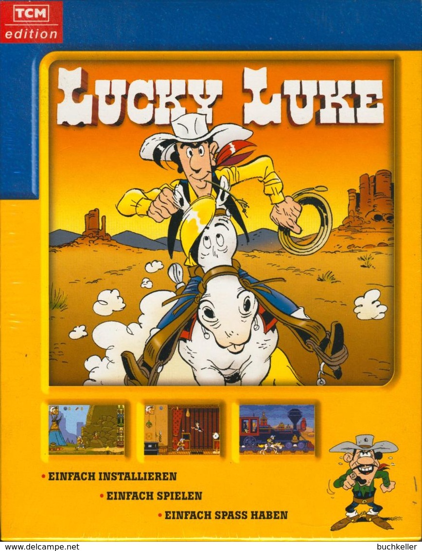 Lucky Luke Computerspiel (Infogrames) Von 1997 Für PC - Juegos PC