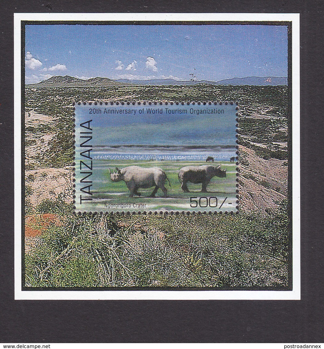 Tanzania, Scott #1421, Mint Never Hinged, World Tourism, Issued 1995 - Tanzania (1964-...)