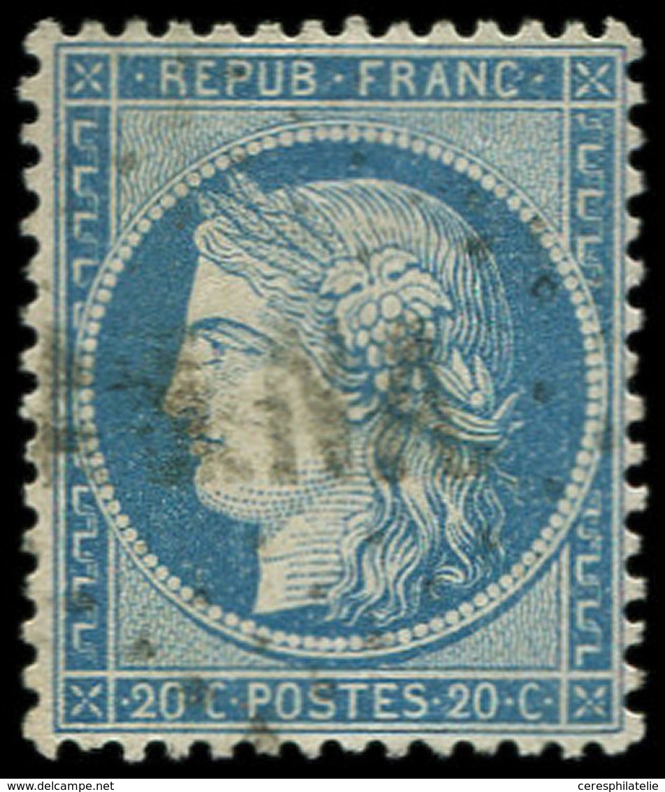 SIEGE DE PARIS 37   20c. Bleu, Obl. ASNA, TB - 1870 Belagerung Von Paris
