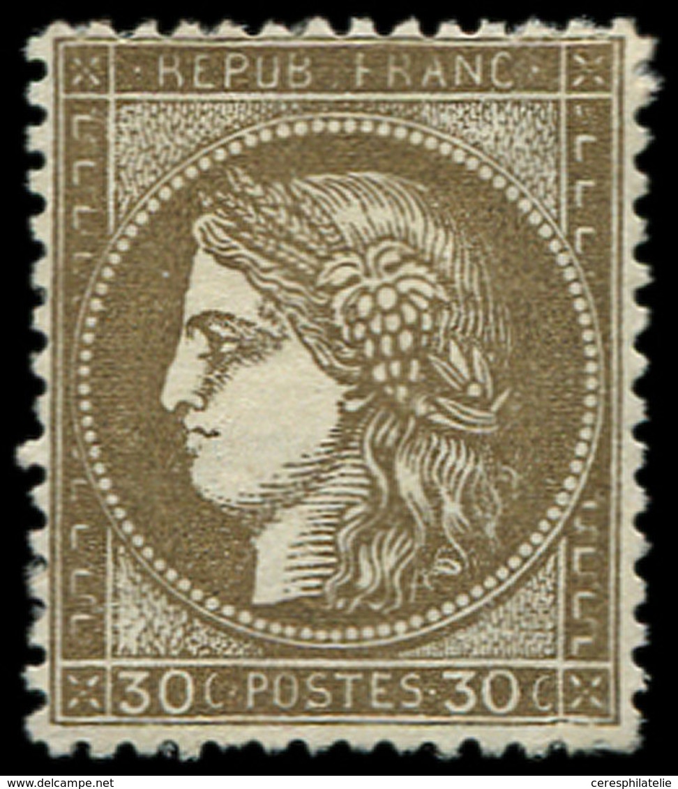 (*) CERES DENTELE 56a  30c. Brun Foncé, TB - 1849-1876: Klassik