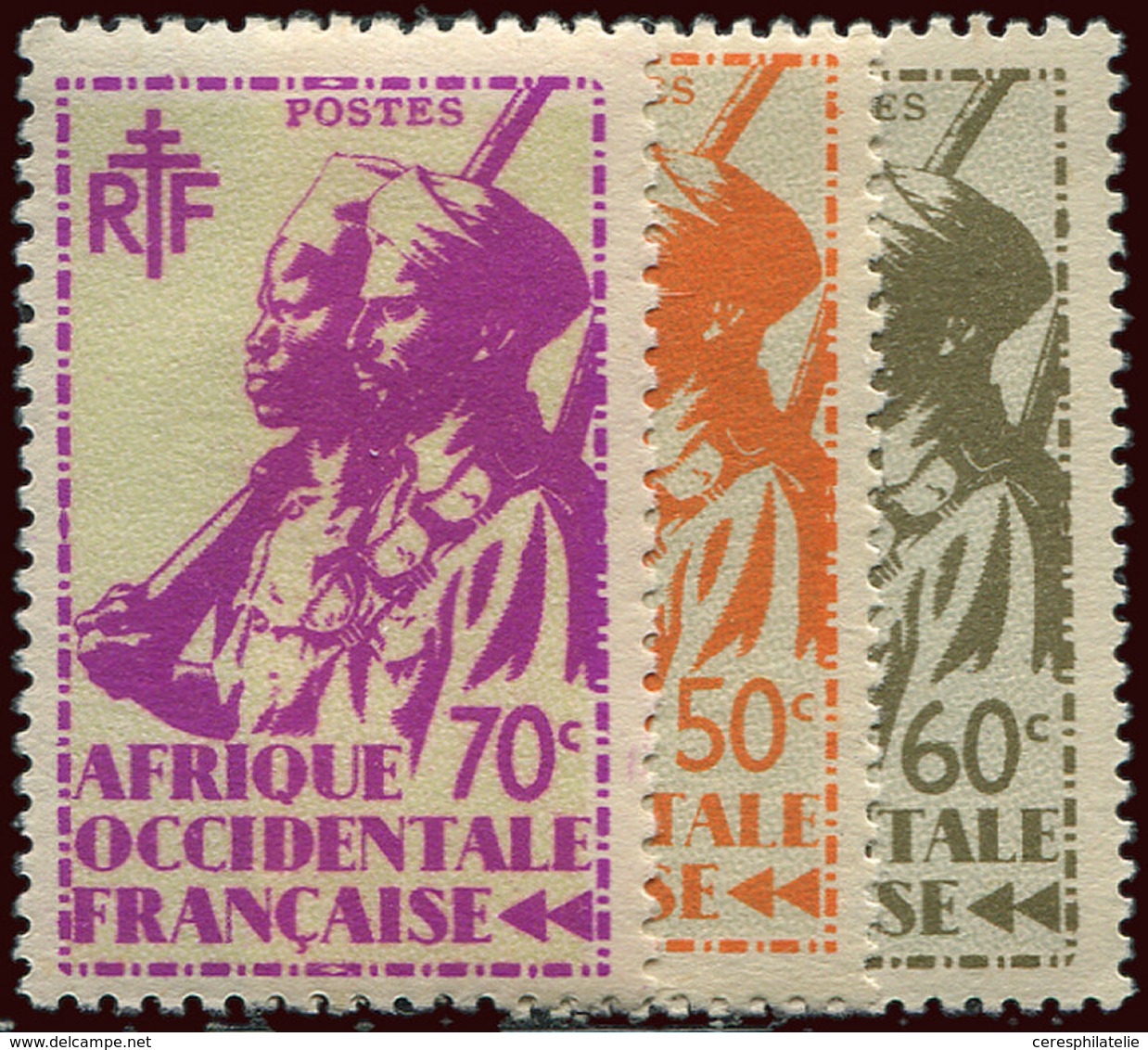 * A.O.F. 4/22 : Tirailleurs Sénégalais, La Série, TB - Sonstige & Ohne Zuordnung