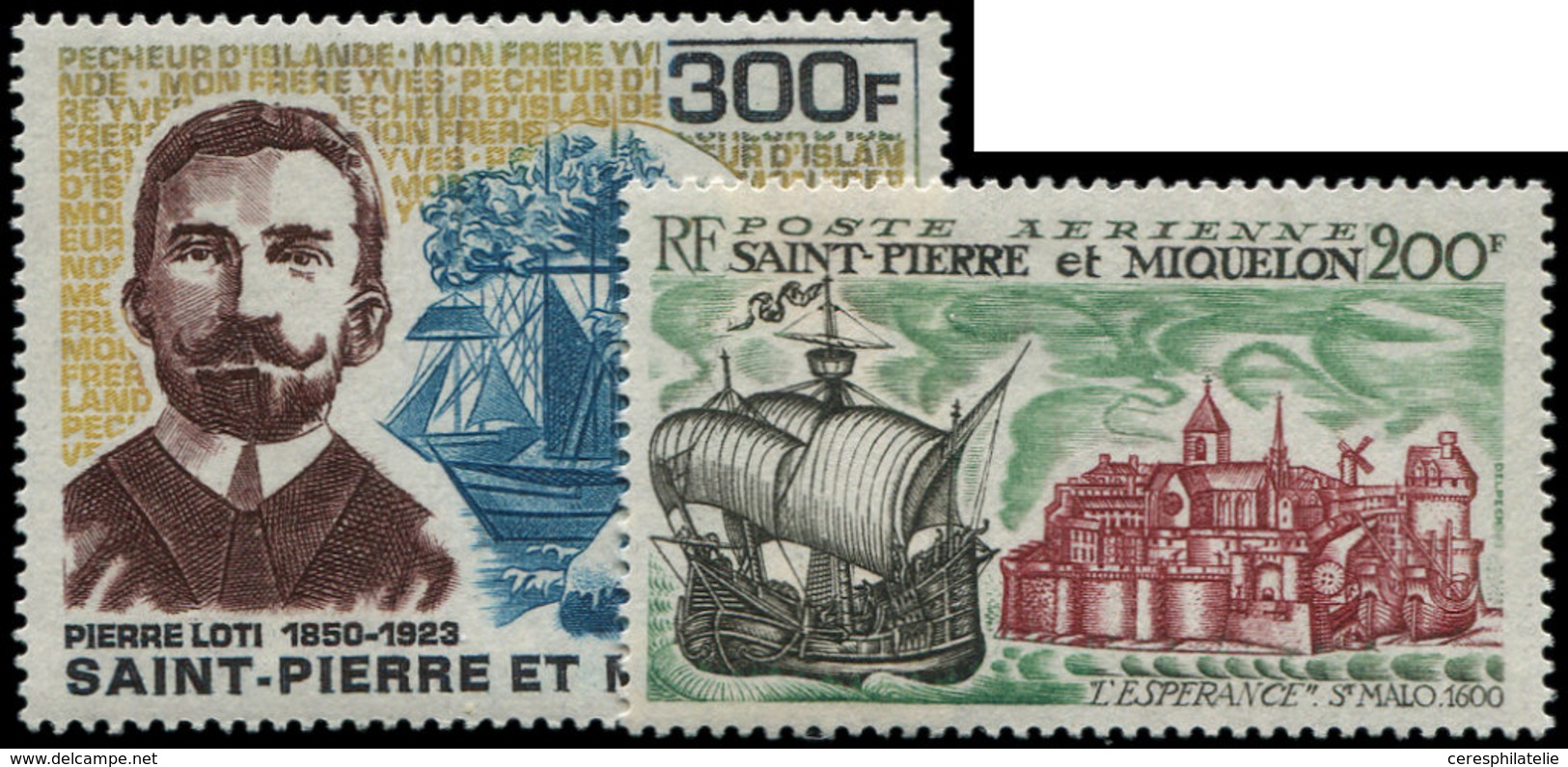 * SAINT PIERRE ET MIQUELON PA 46/47 : Bateaux, TB - Ungebraucht