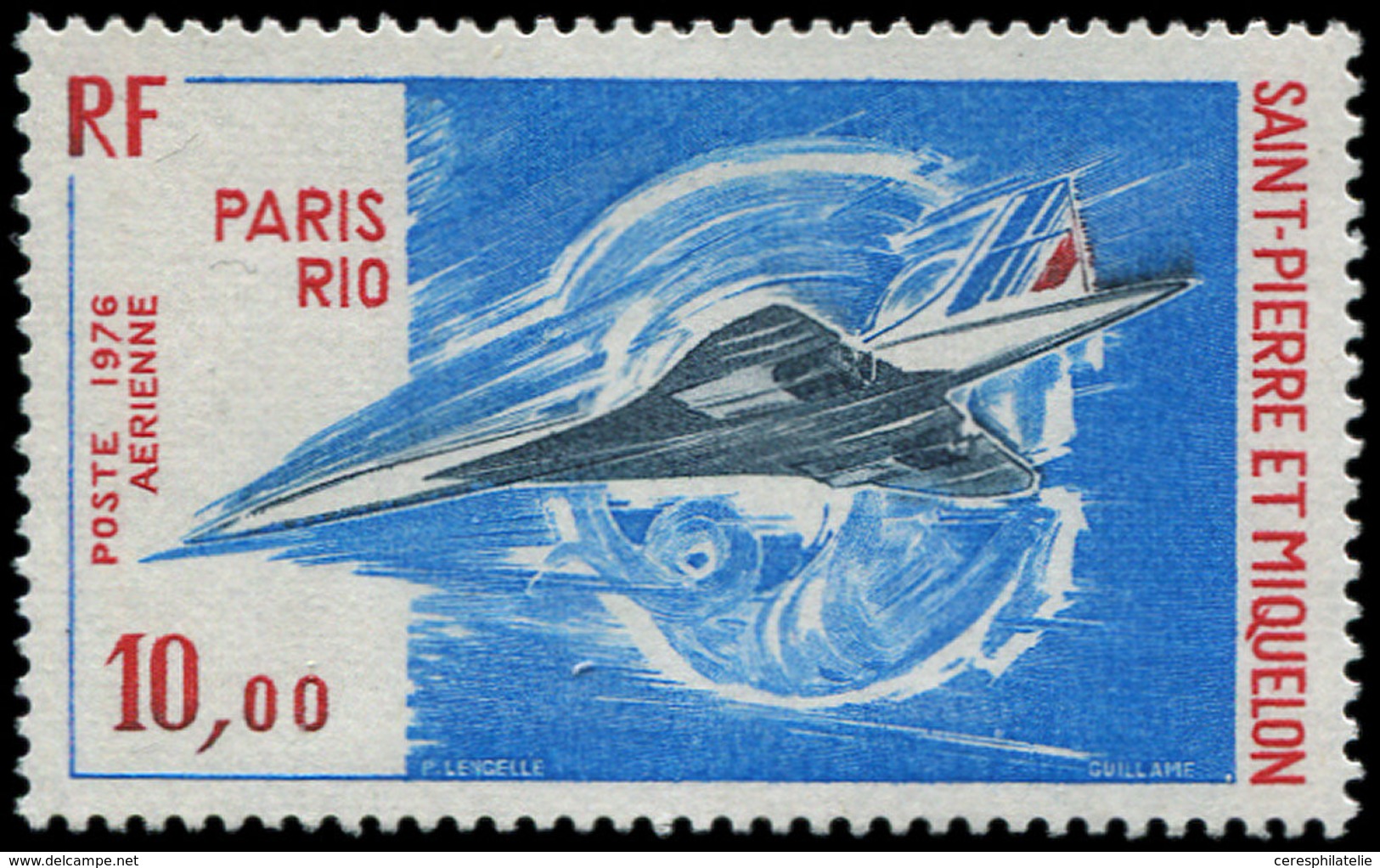 * SAINT PIERRE ET MIQUELON PA 62 : Concorde, TB - Ungebraucht