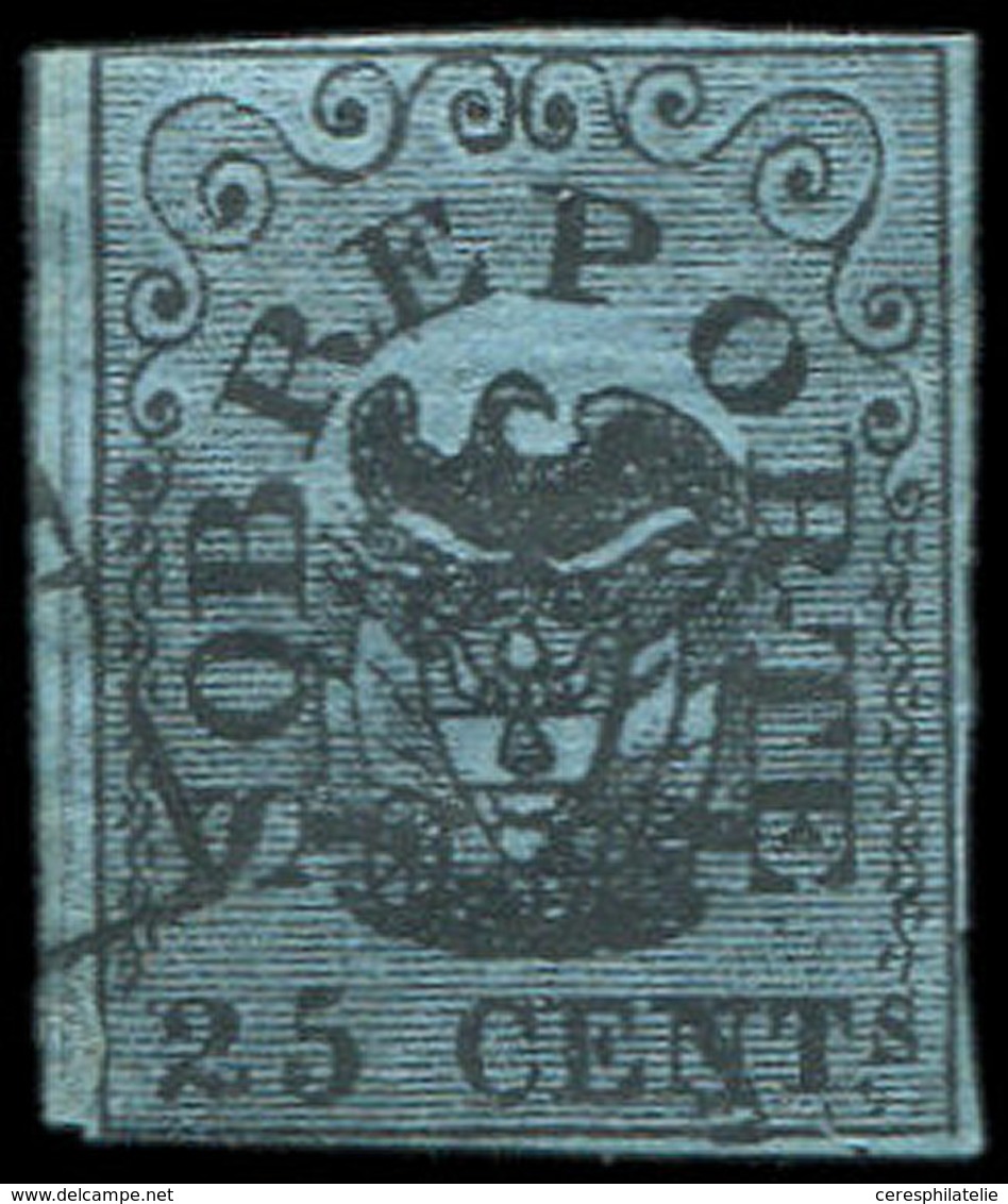 COLOMBIE Taxe 3 : 25c. Bleu, TB - Colombia
