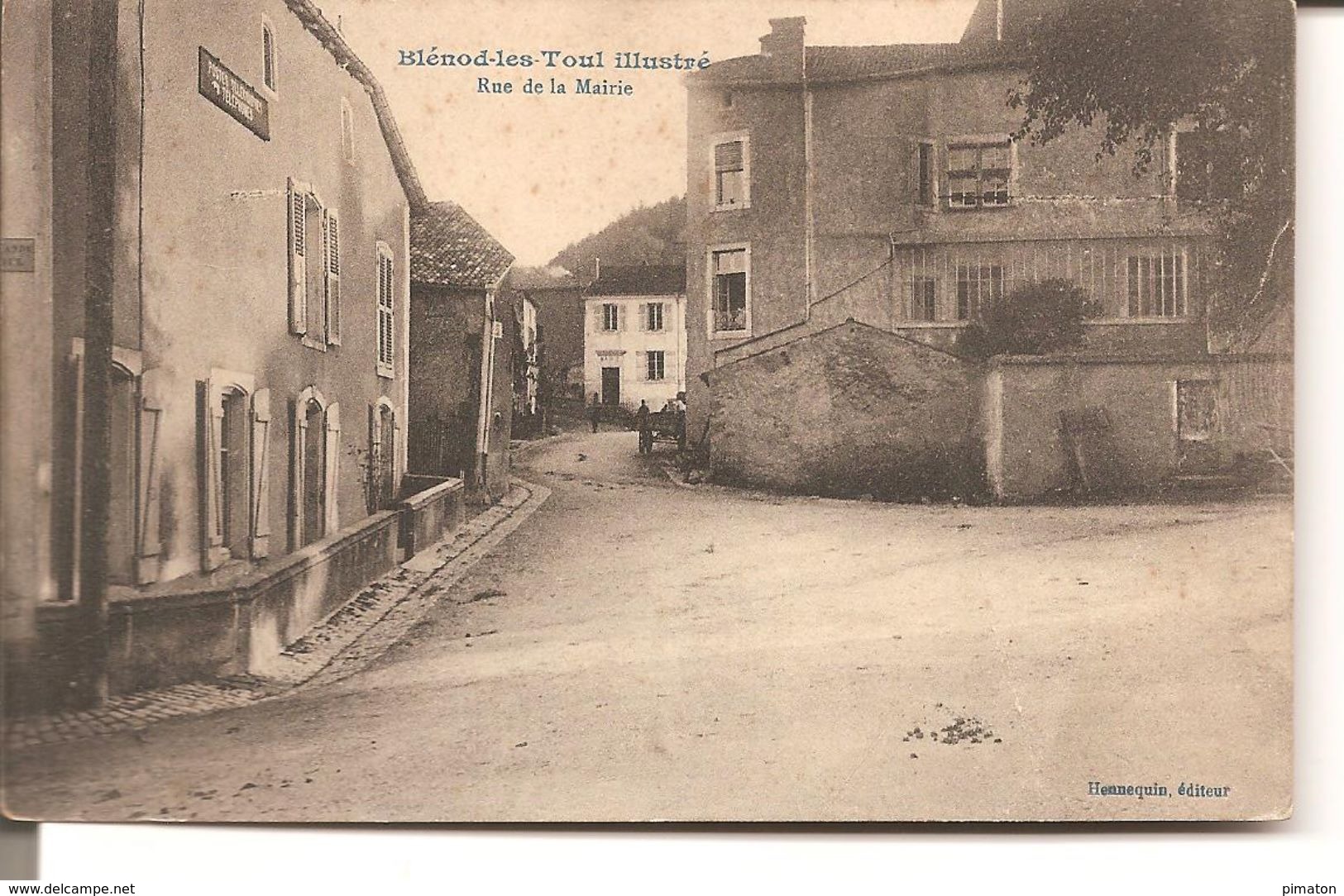 Blénod - Les - Toul   Rue De La Mairie - Sonstige & Ohne Zuordnung