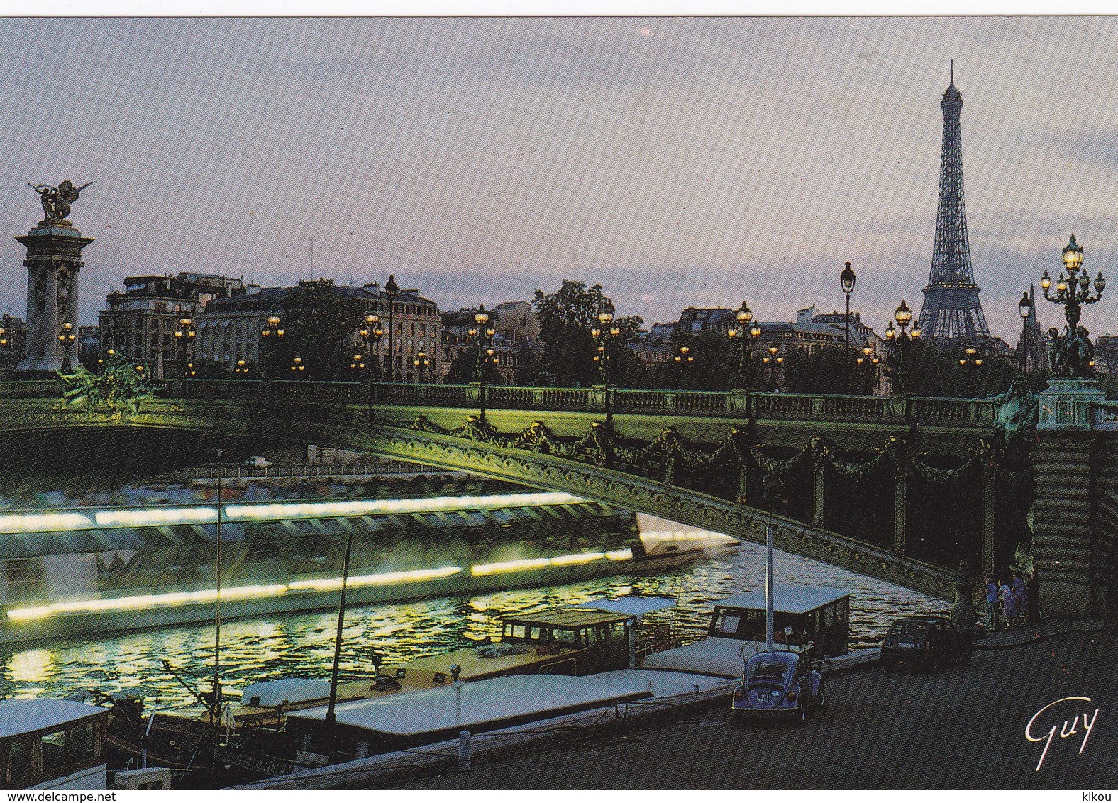 PARIS - Le Pont Alexandre III, La Seine Et La Tour Eiffel - - Bridges