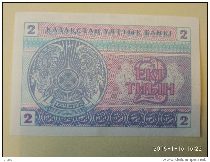 2 Tenge 1993 - Kazakhstán