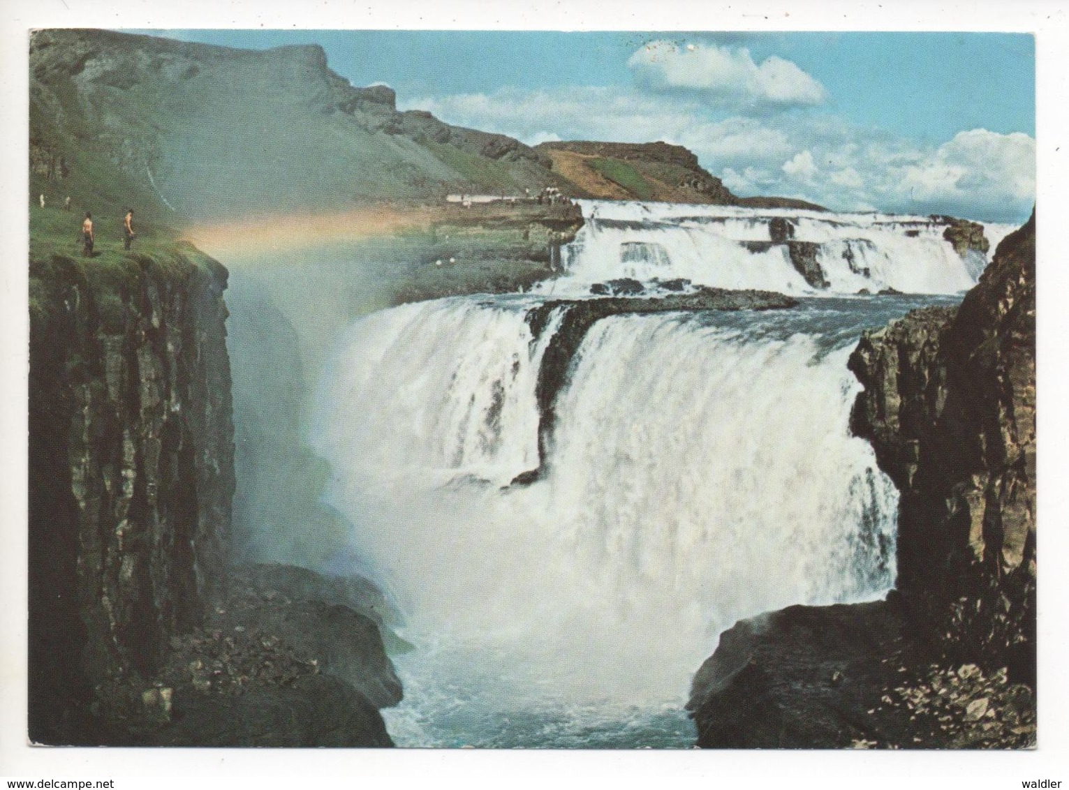 ISLAND -  GULLFOSS     1978 - Islandia