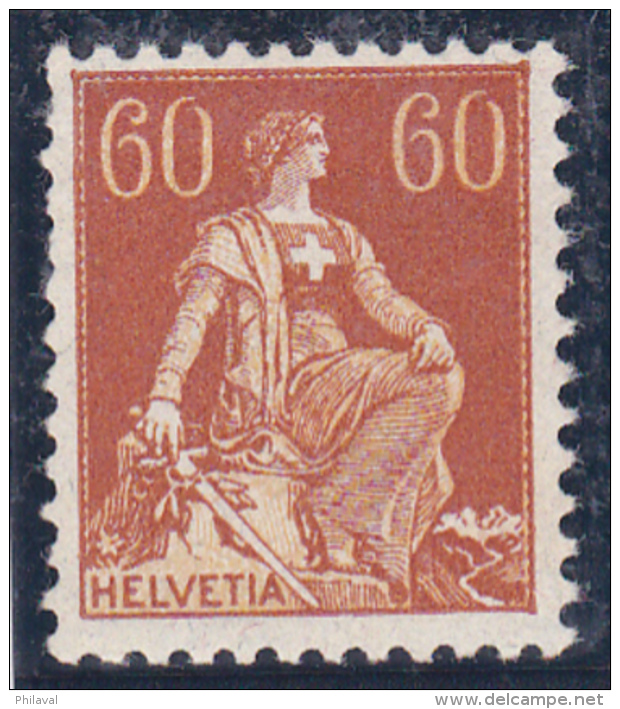 Suisse 1918 : No 140 ** - Cote : 65.- - Oblitérés