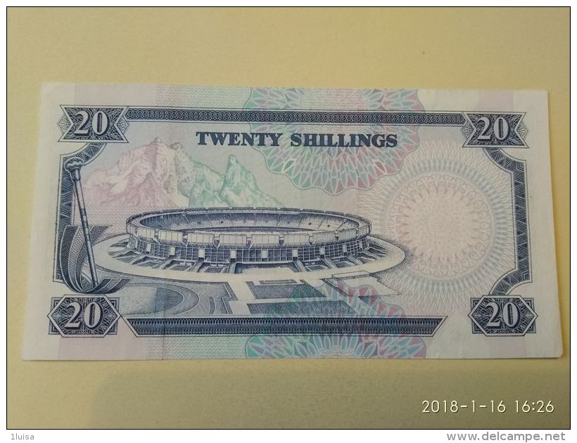 20 Schillings 1990 - Kenia