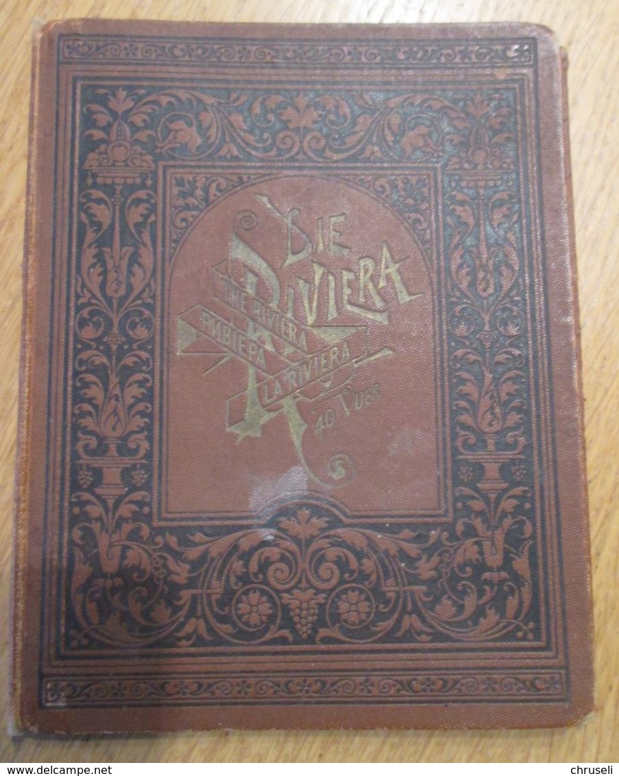 Leporello San Remo Souvenir Riviera um 1890