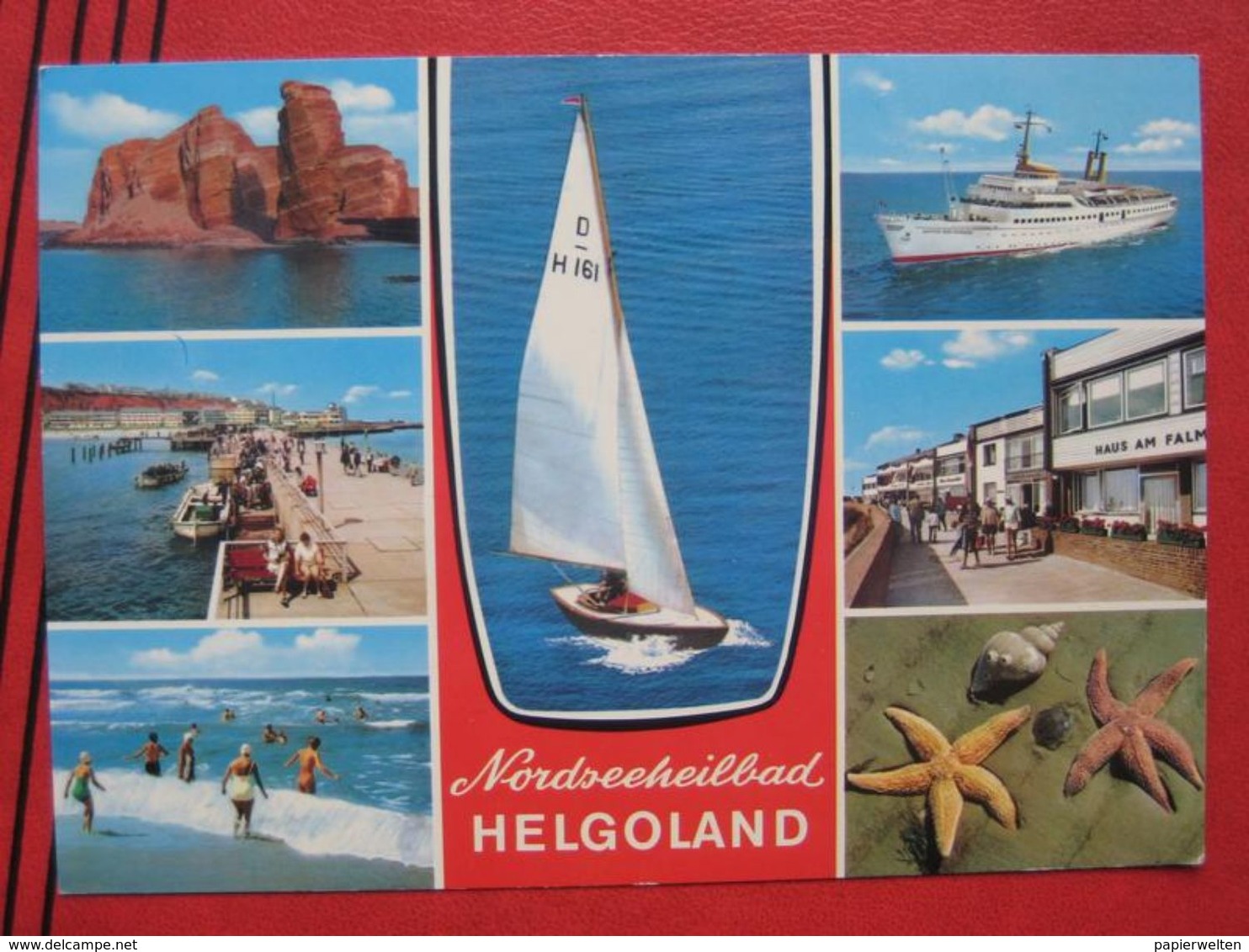 Helgoland - Mehrbildkarte "Nordseeheilbad Helgoland" - Helgoland