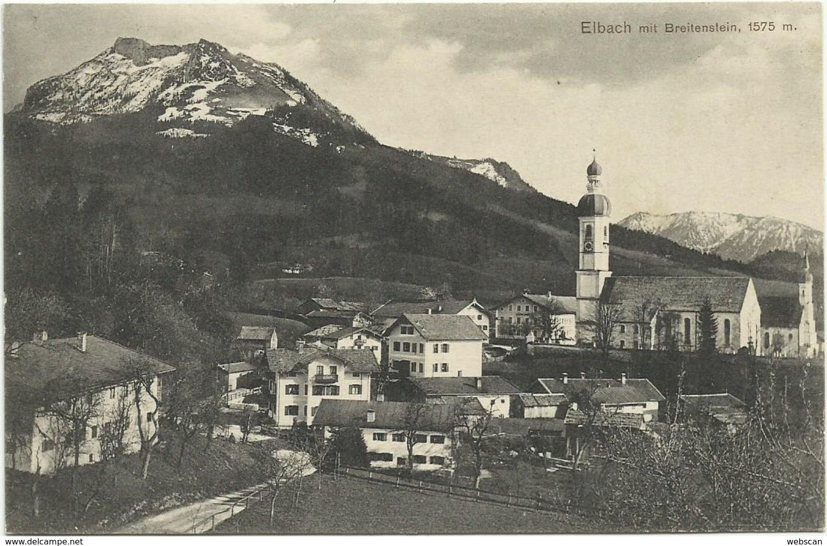 AK Fischbachau OT Elbach Nahansicht 1910 #22 - Miesbach