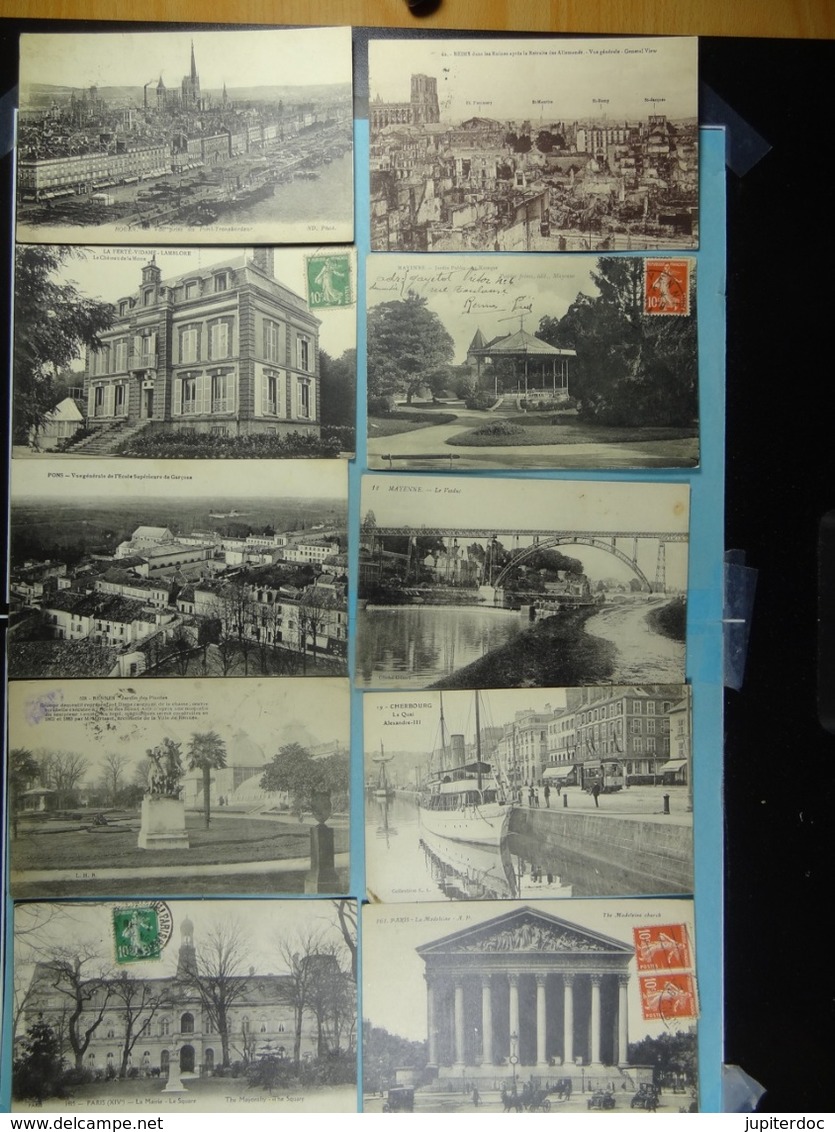 Lot De 290 Cartes Postales De France (toutes Scannées) - 100 - 499 Postcards