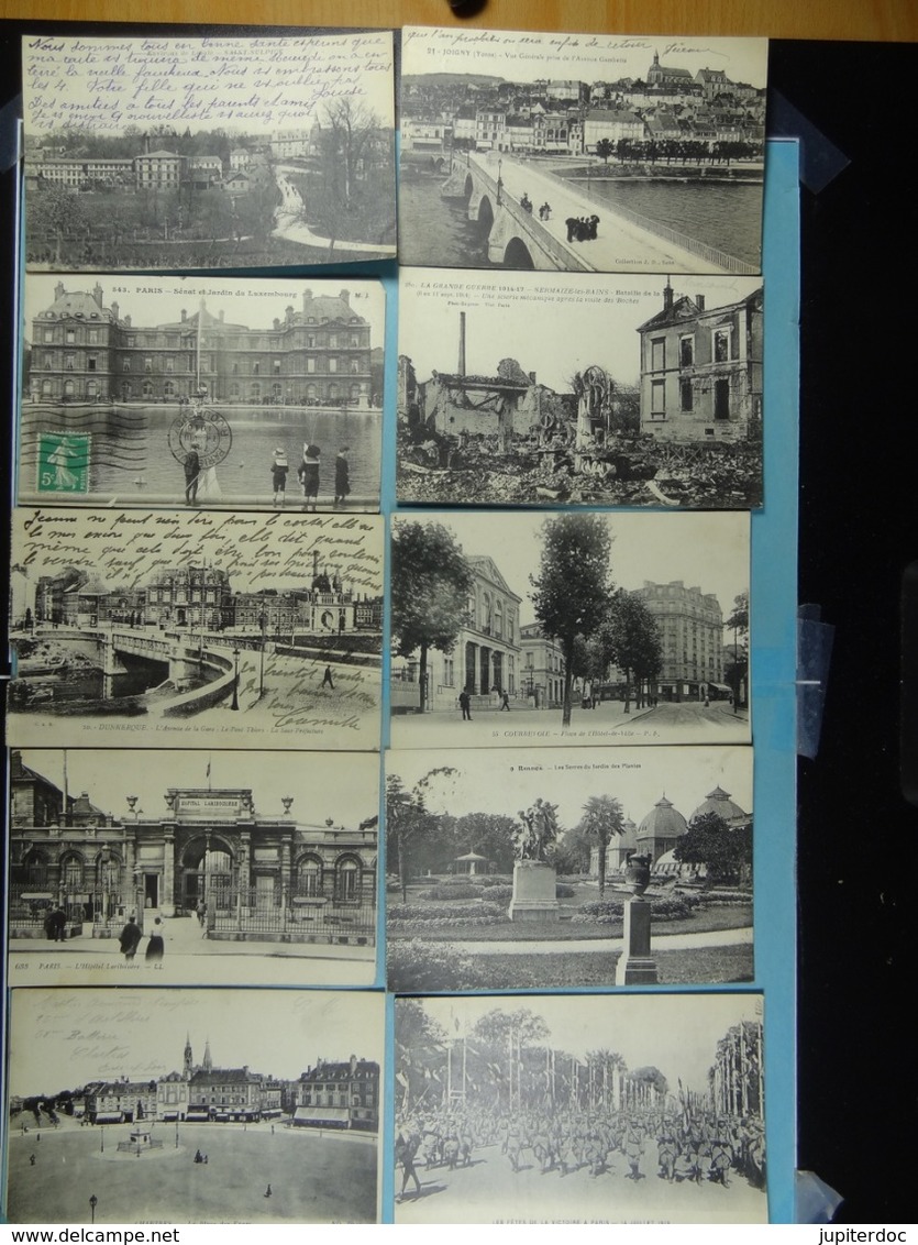 Lot De 290 Cartes Postales De France (toutes Scannées) - 100 - 499 Postcards