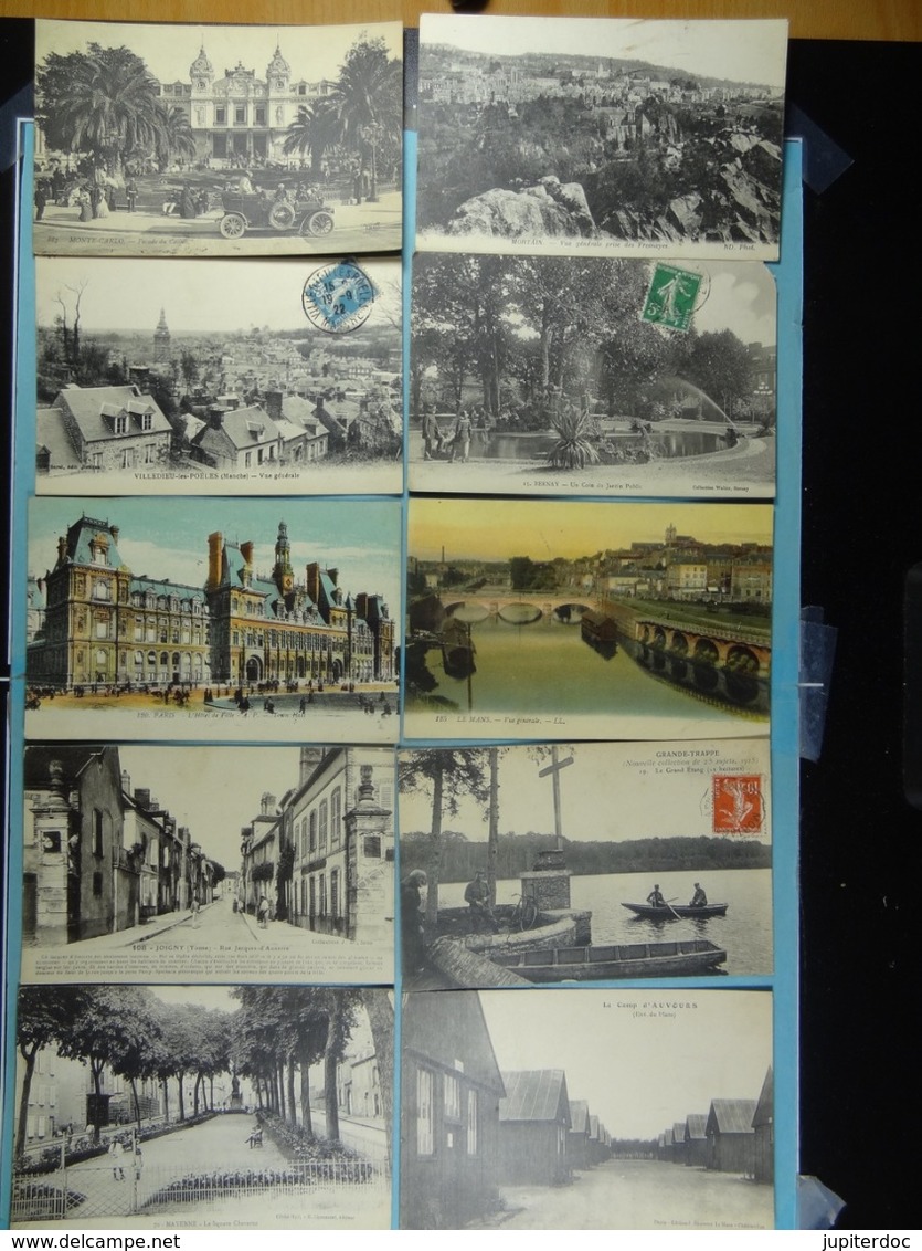 Lot De 290 Cartes Postales De France (toutes Scannées) - 100 - 499 Postcards